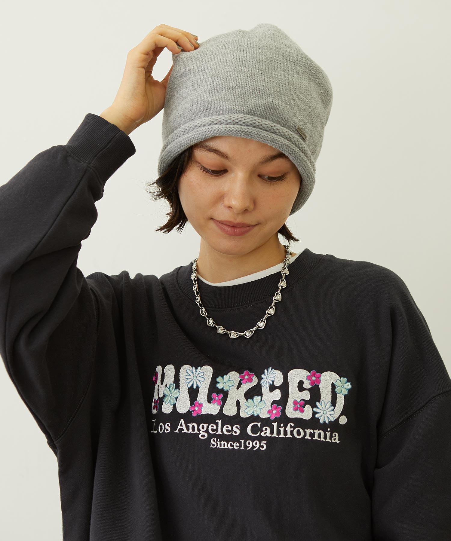 LOOSE KNIT CAP