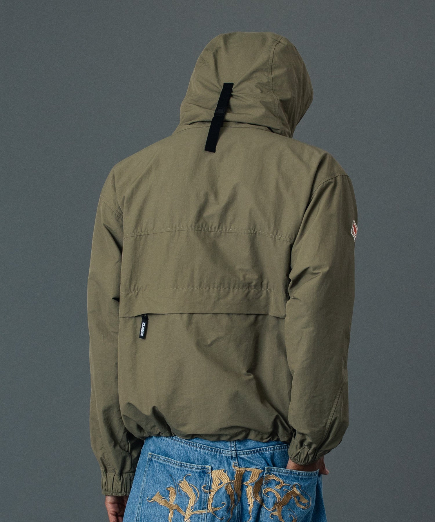 NYLON HOODED JACKET