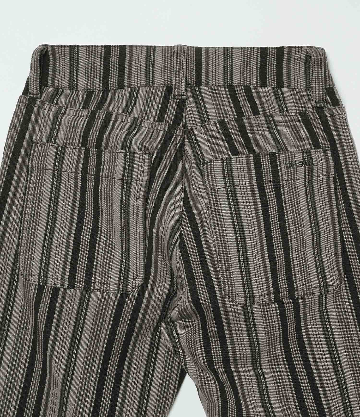 MULTI STRIPE FLARE PANTS X-girl