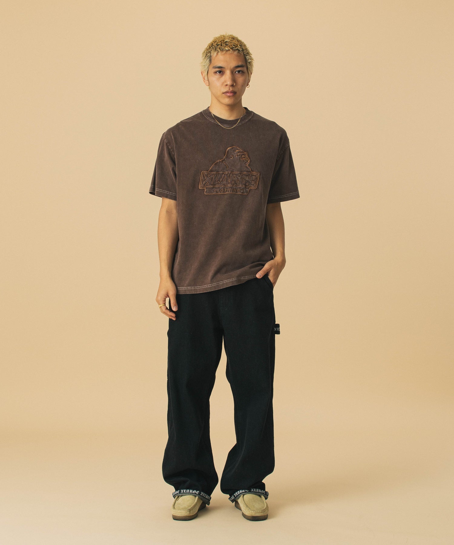 CHEMICAL WASH SLANTED OG S/S TEE