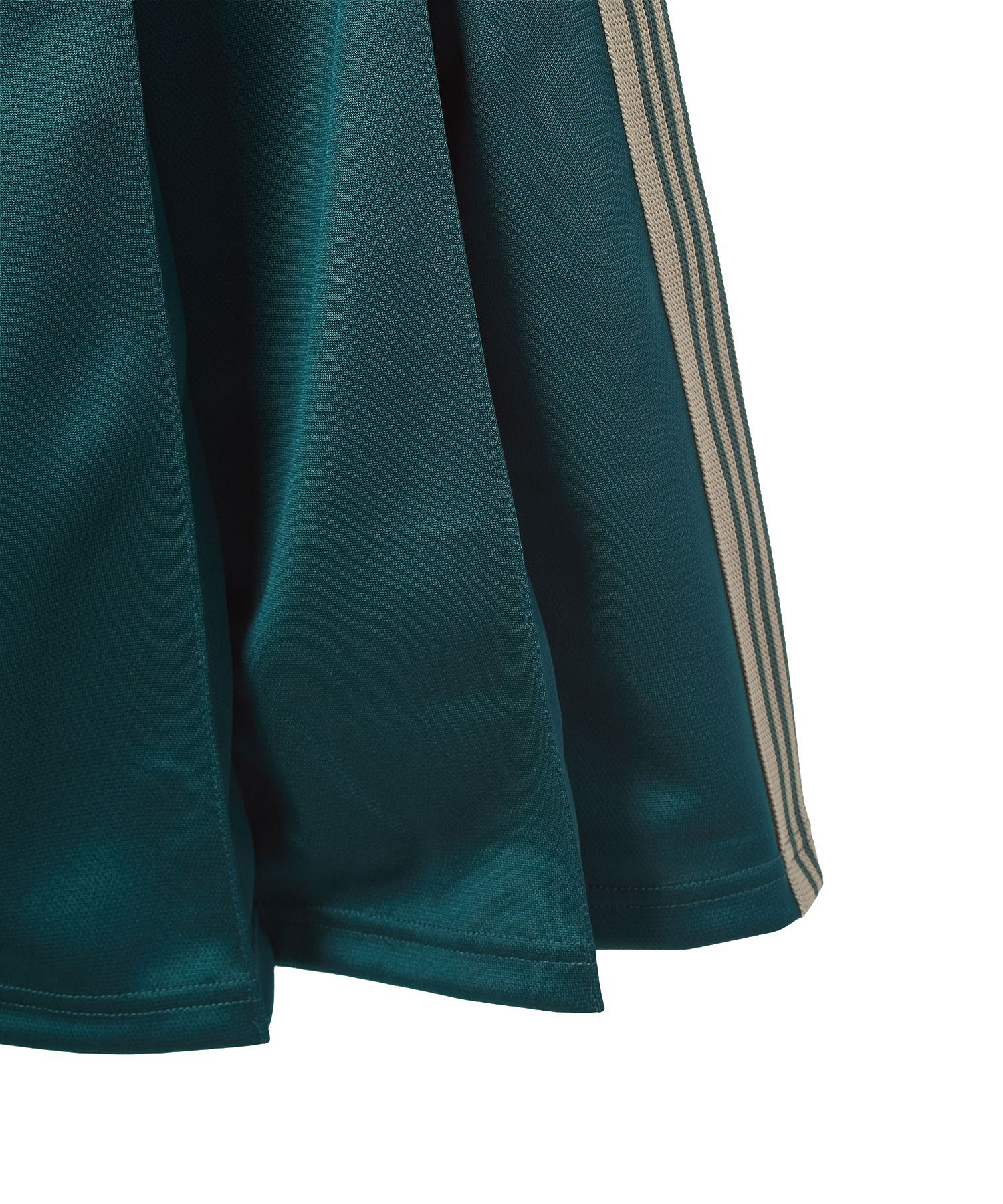 NEEDLES/PLEATED TRACK SKIRT POLY SMOOTH