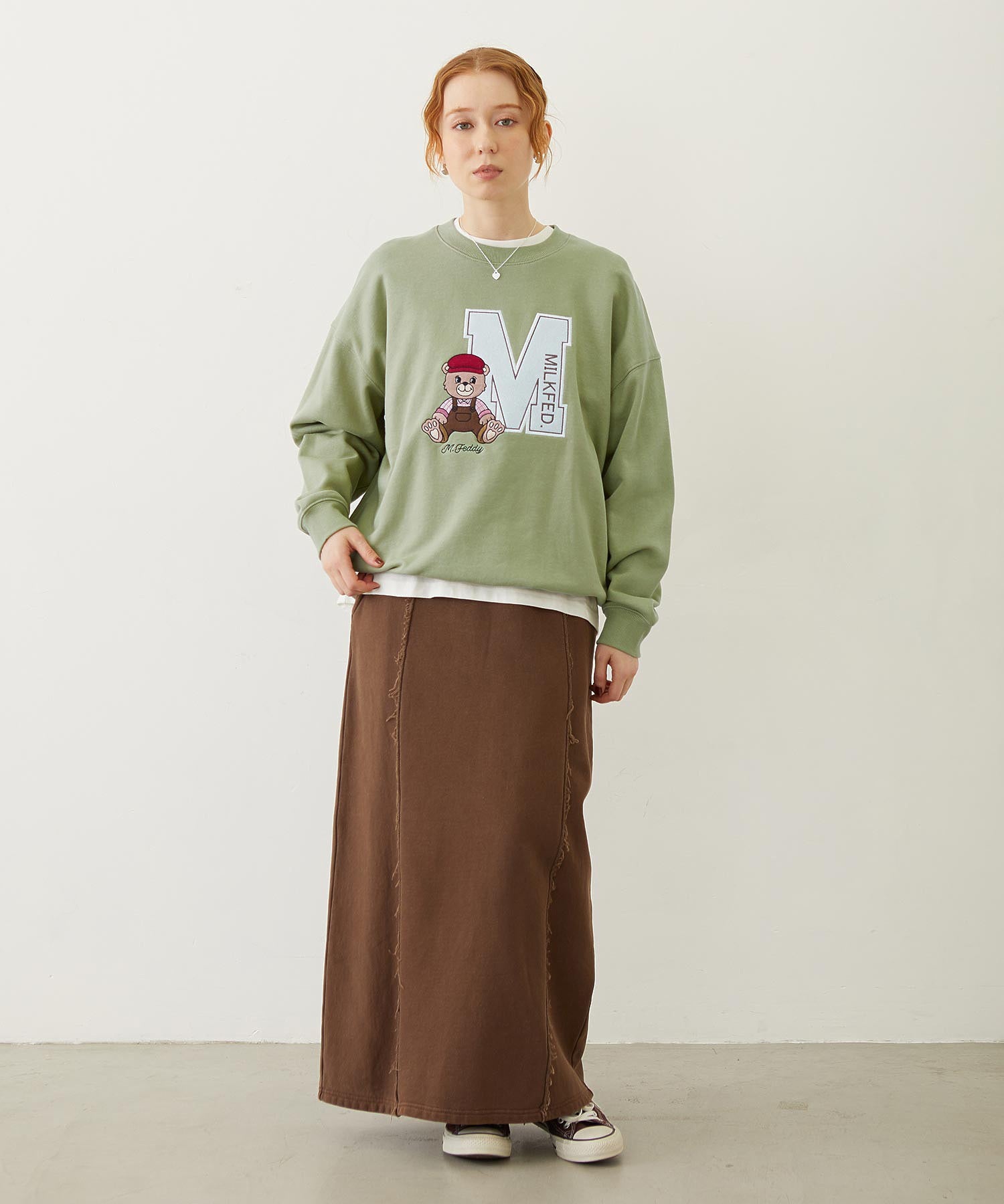 M.FEDDY EMBLEM SWEAT TOP
