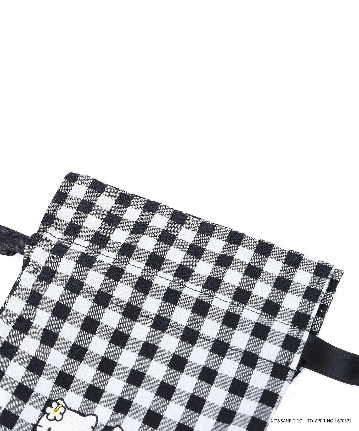 MILKFED. × HELLO KITTY F2F DRAWSTRING POUCH