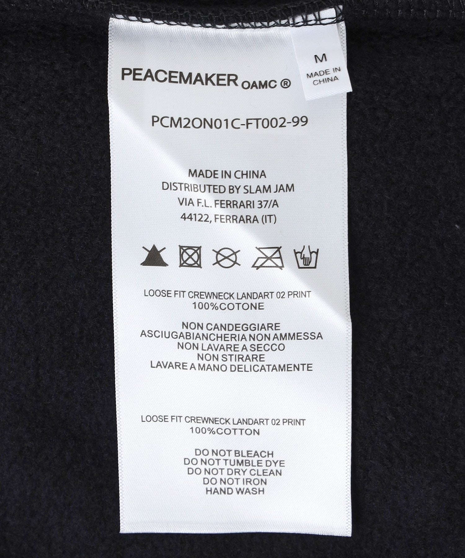 PEACEMAKER/ピースメーカー/Loose Fit Crewneck Landart  PCM2ON01CFT00299