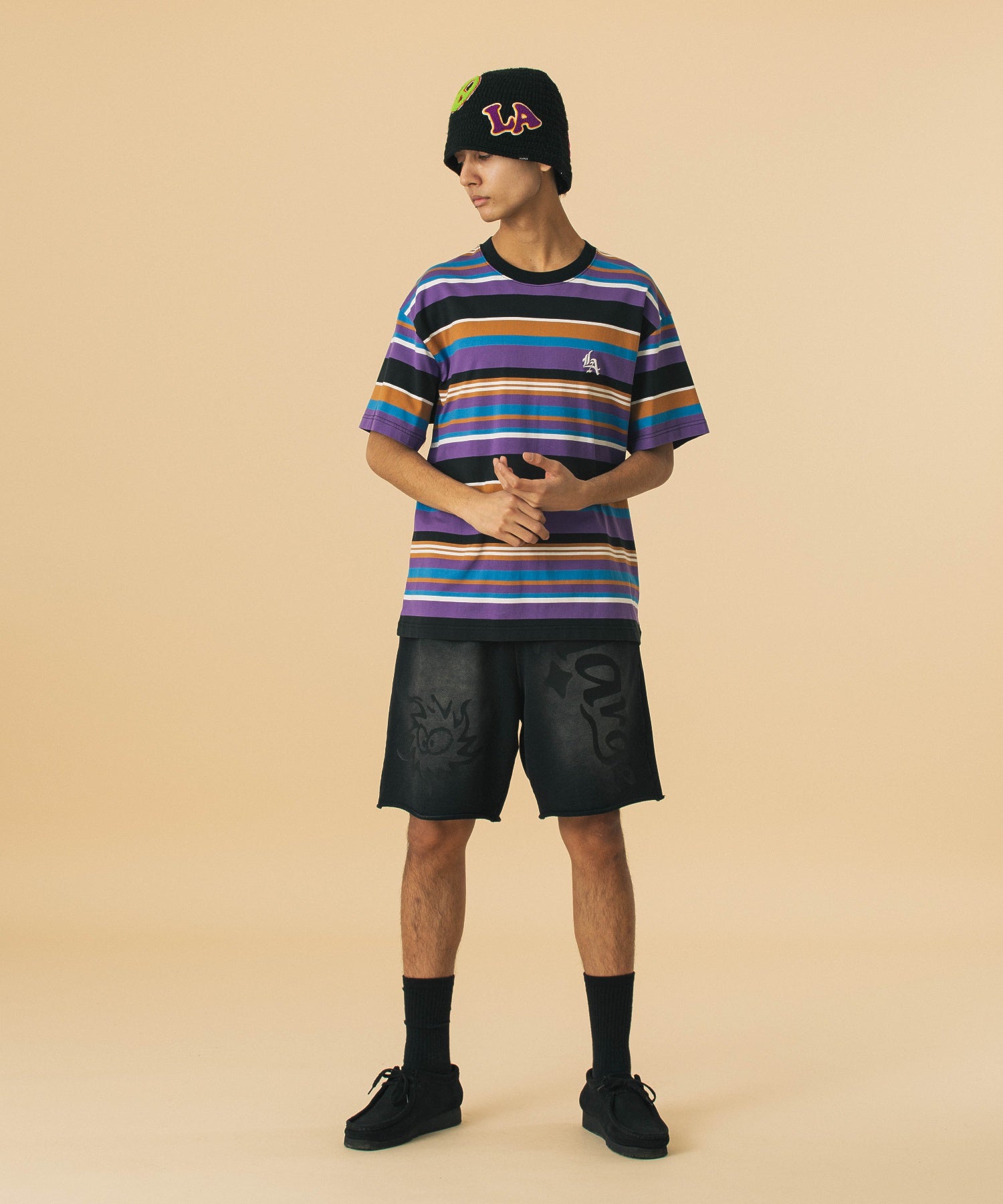 MODEL 身長183cm / 着用サイズ：ONE SIZE
