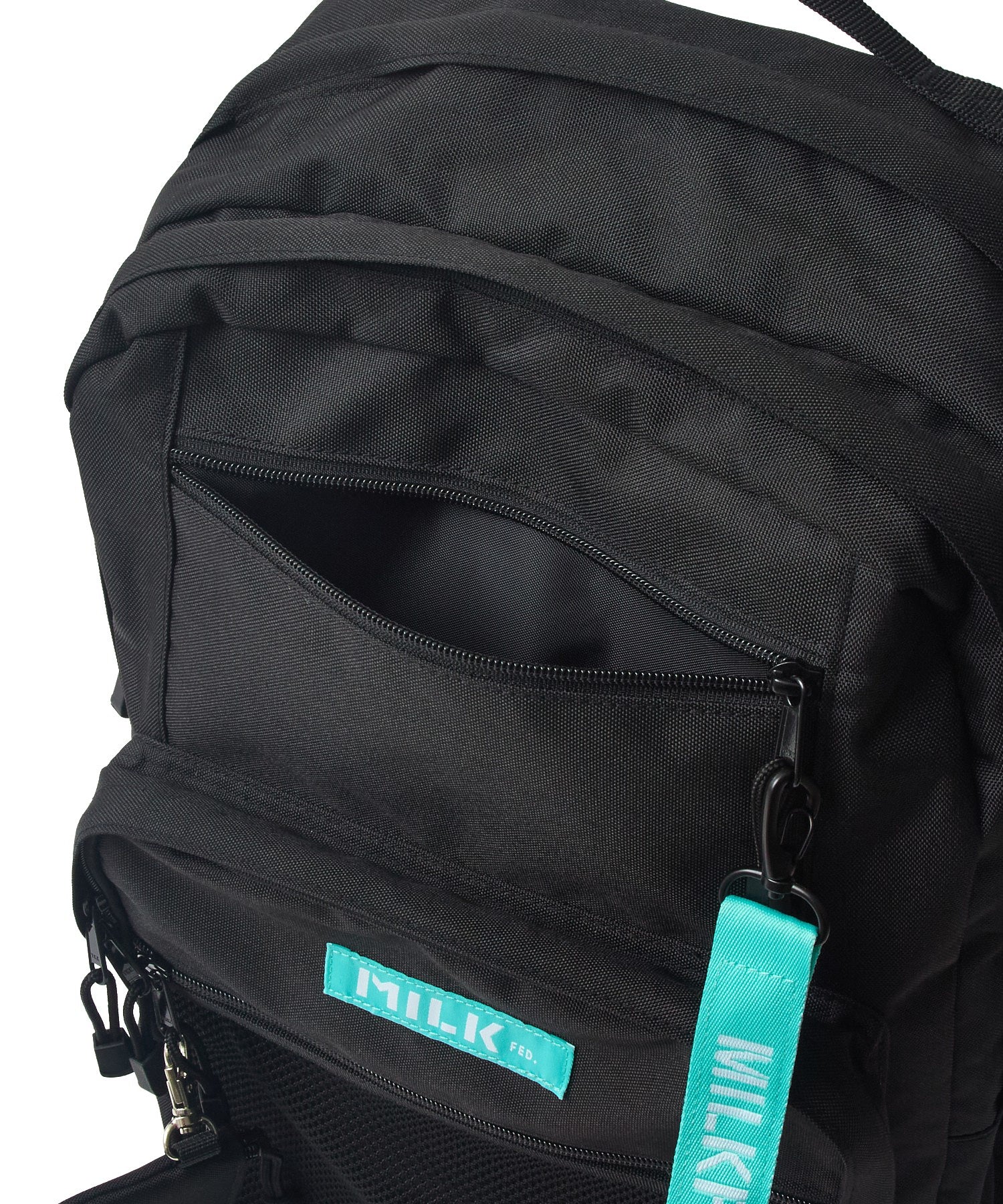 W ZIP BACKPACK LtGREEN