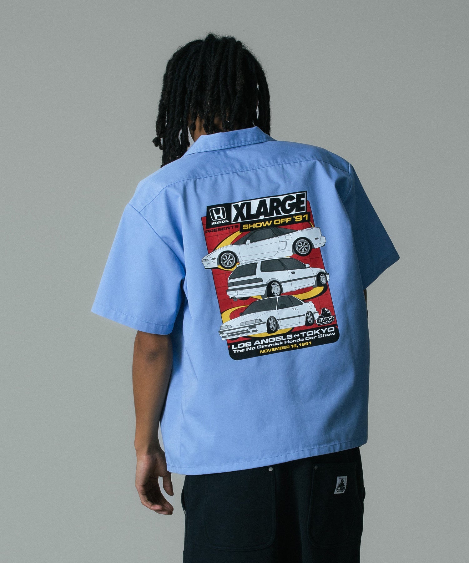 XLARGE×Honda SHOWOFF S/S WORK SHIRT