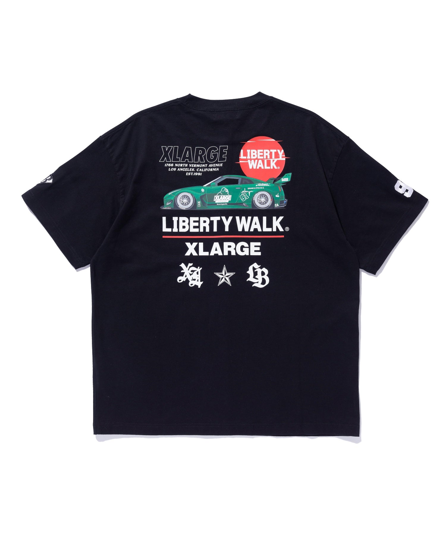XLARGE×LIBERTY WALK S/S TEE