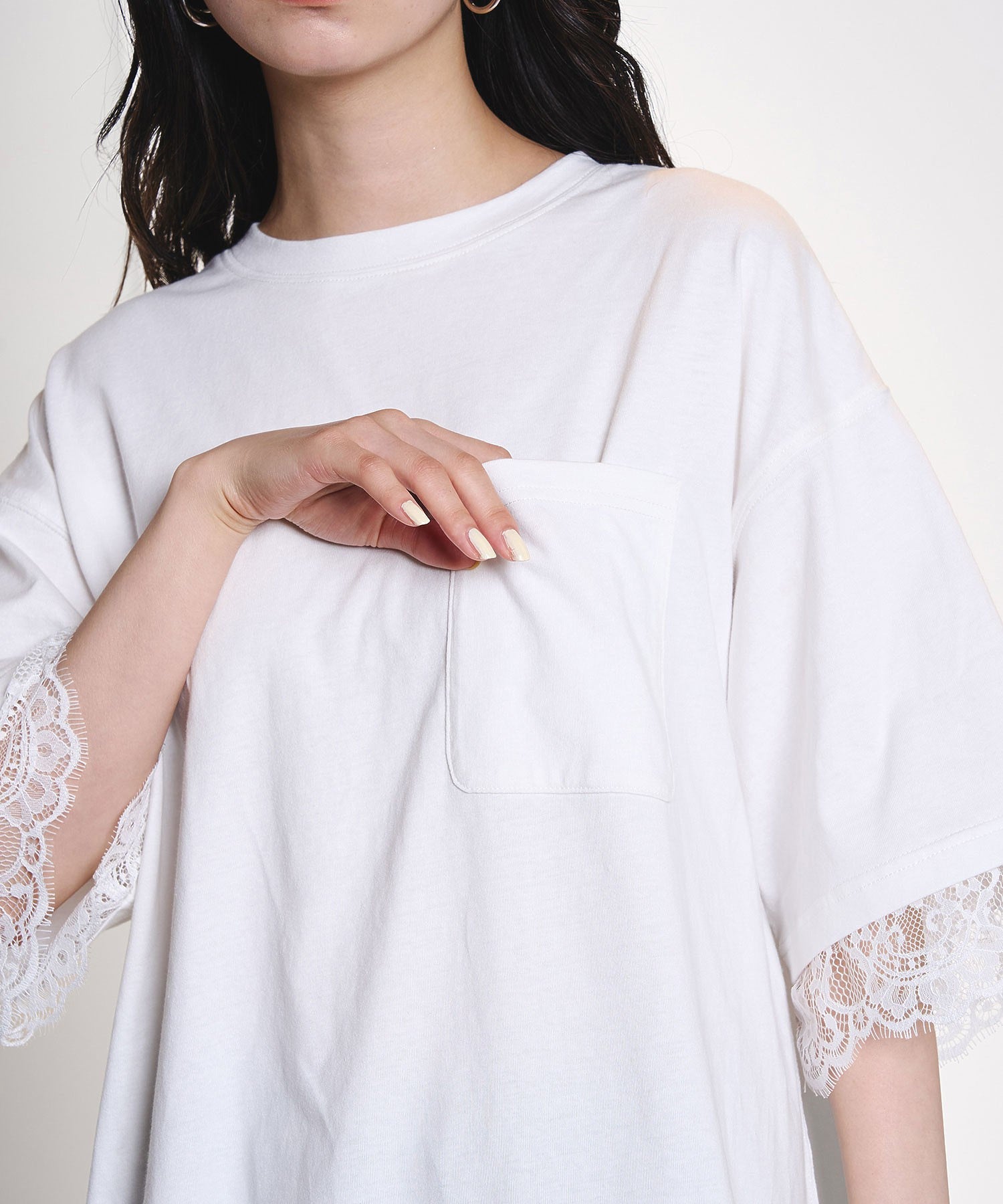 LACE DOCKING BIG TEE