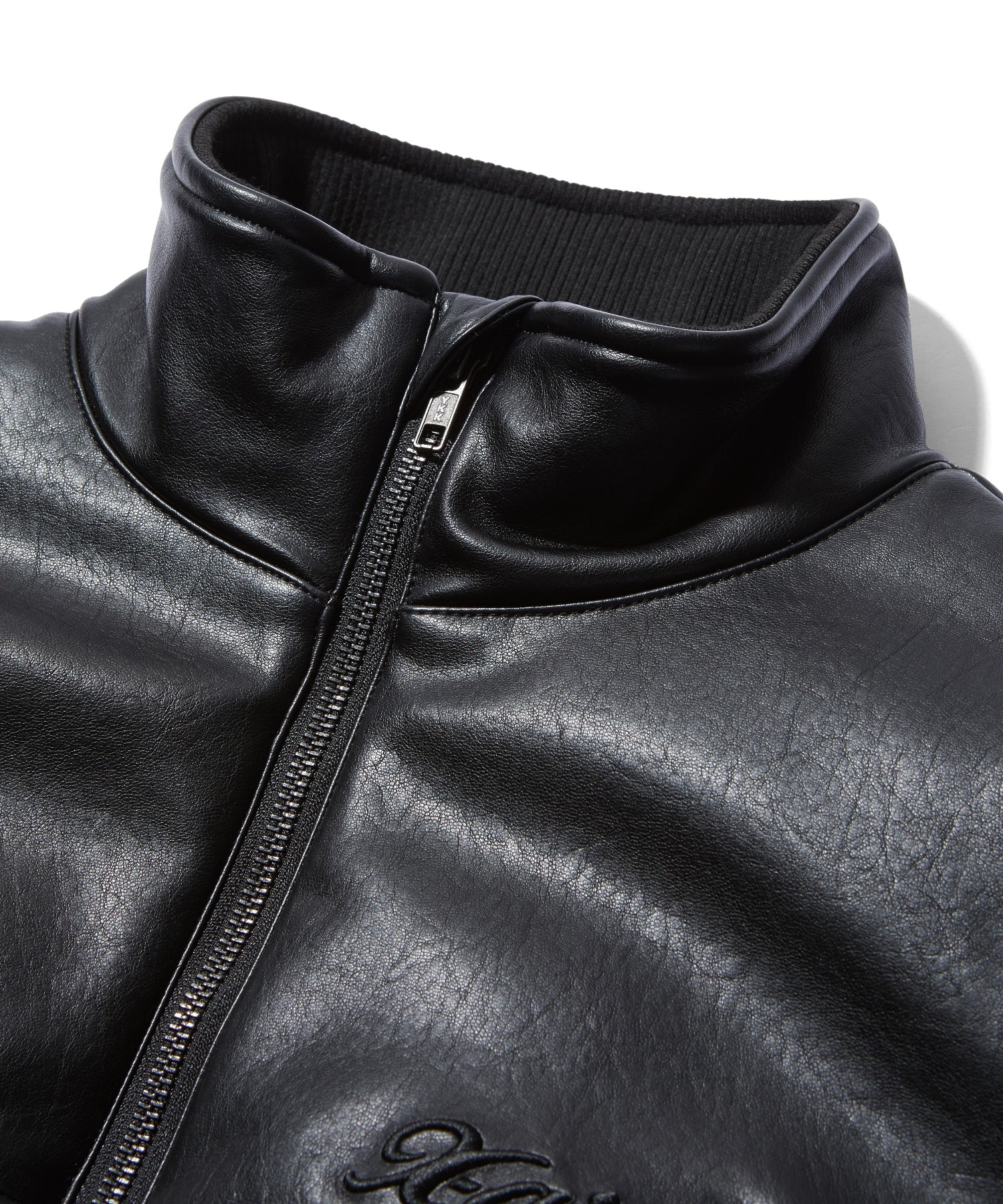 FAUX LEATHER PADDED JACKET