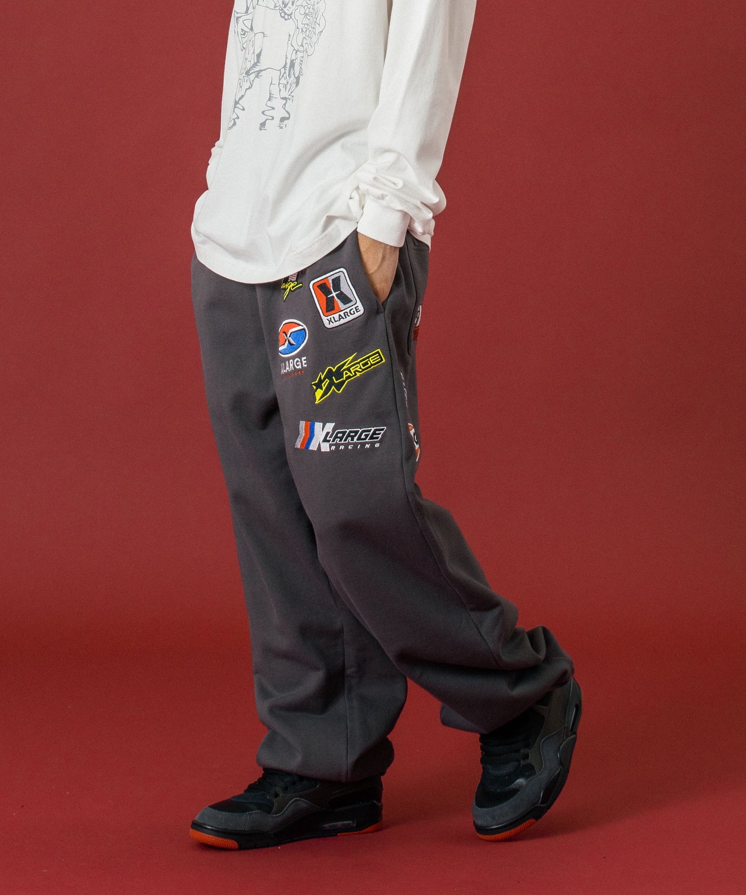 MODEL 身長172cm / 着用サイズ：Lサイズ