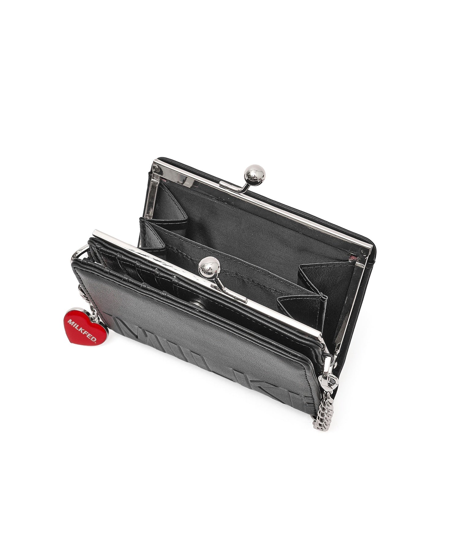 EMBOSSED LOGO BI-FOLD WALLET