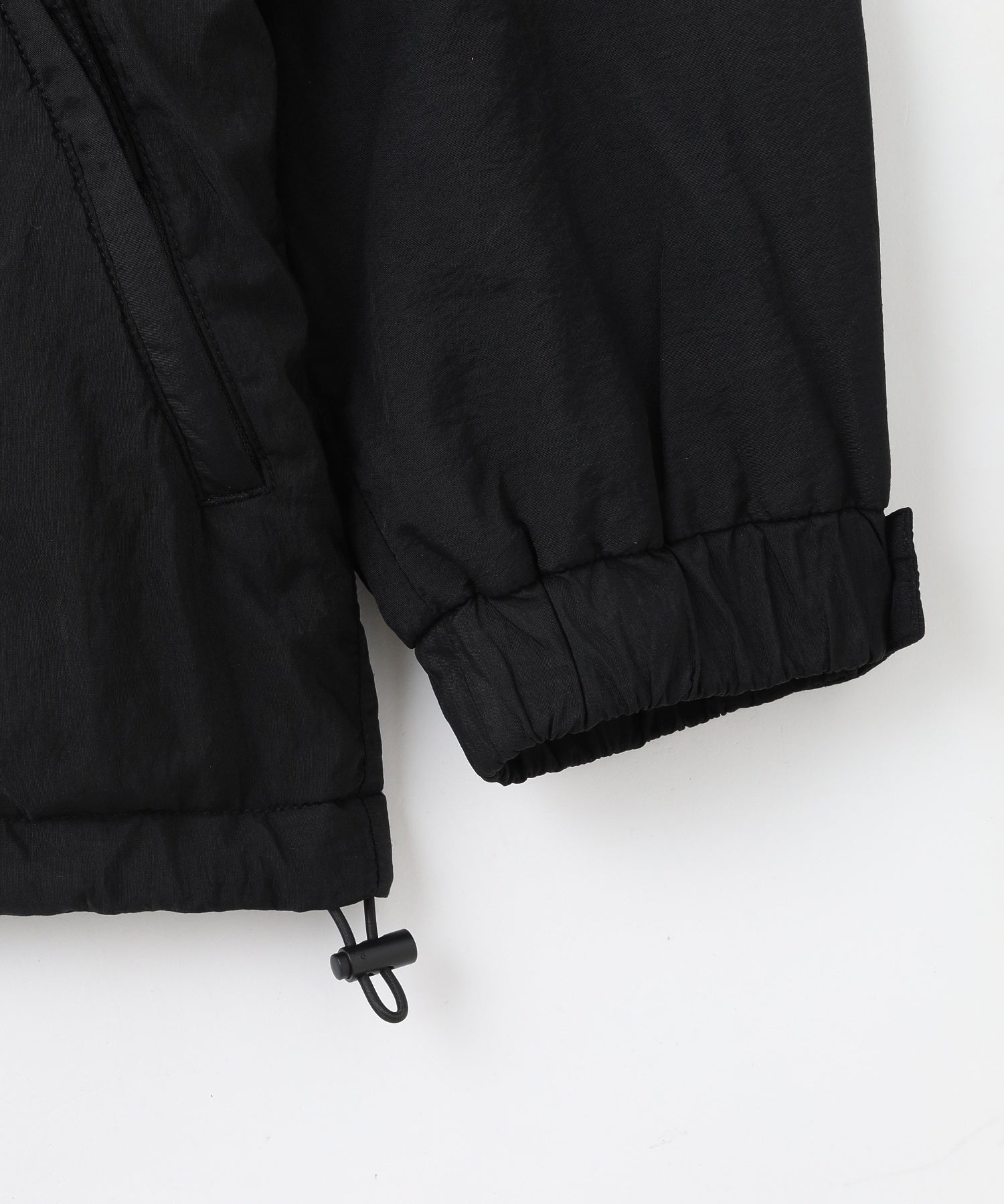 GARMENT DYED PUFFER MILITARY JACKET