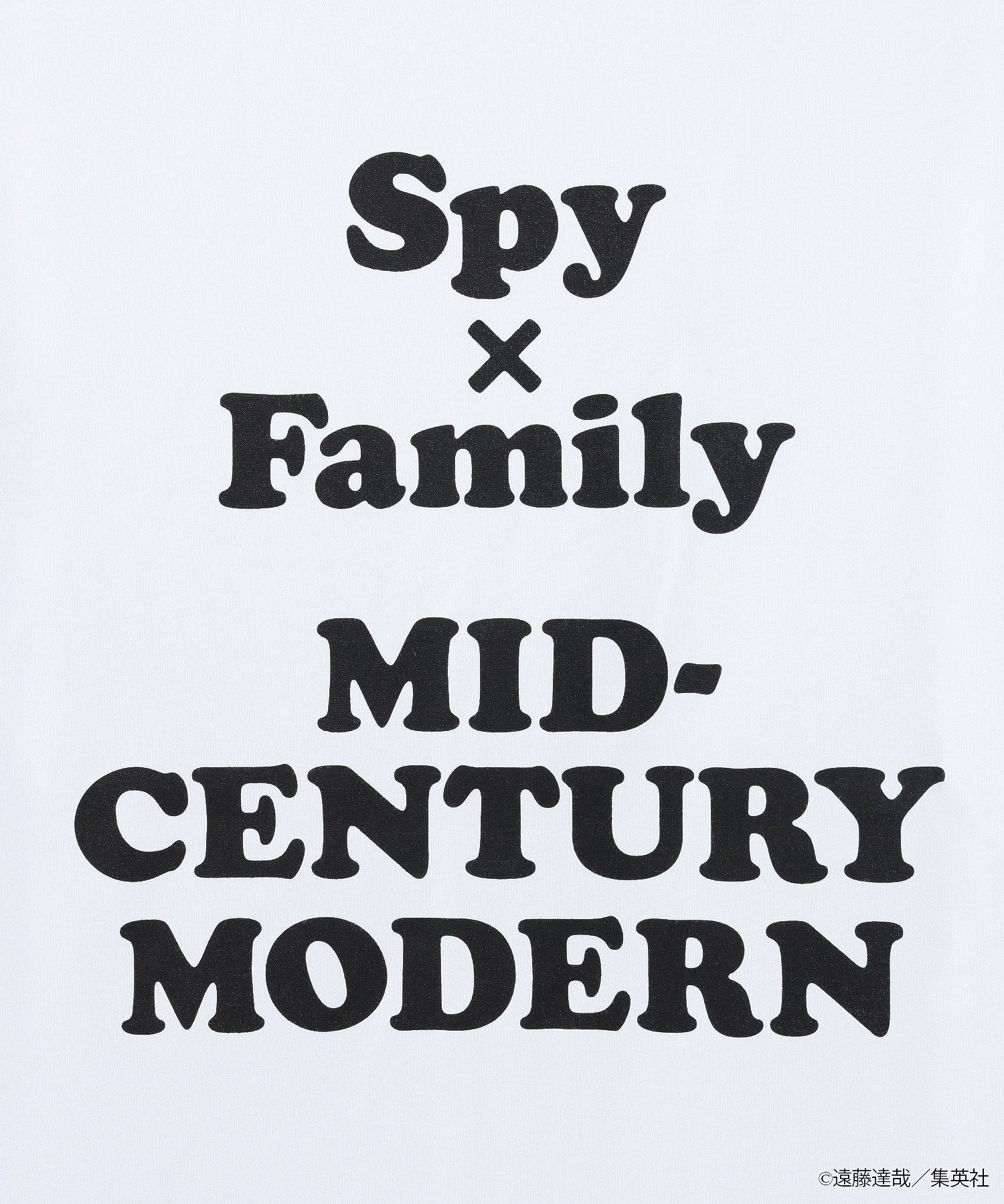SPY×FAMILY Mid-Century MODERN S/S Tee Bond