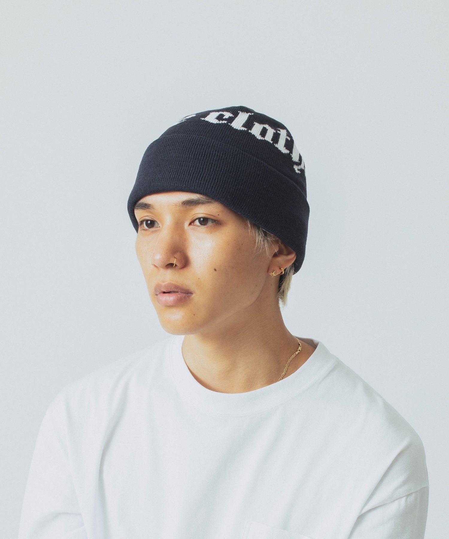 OLD ENGLISH LOGO CUFF BEANIE