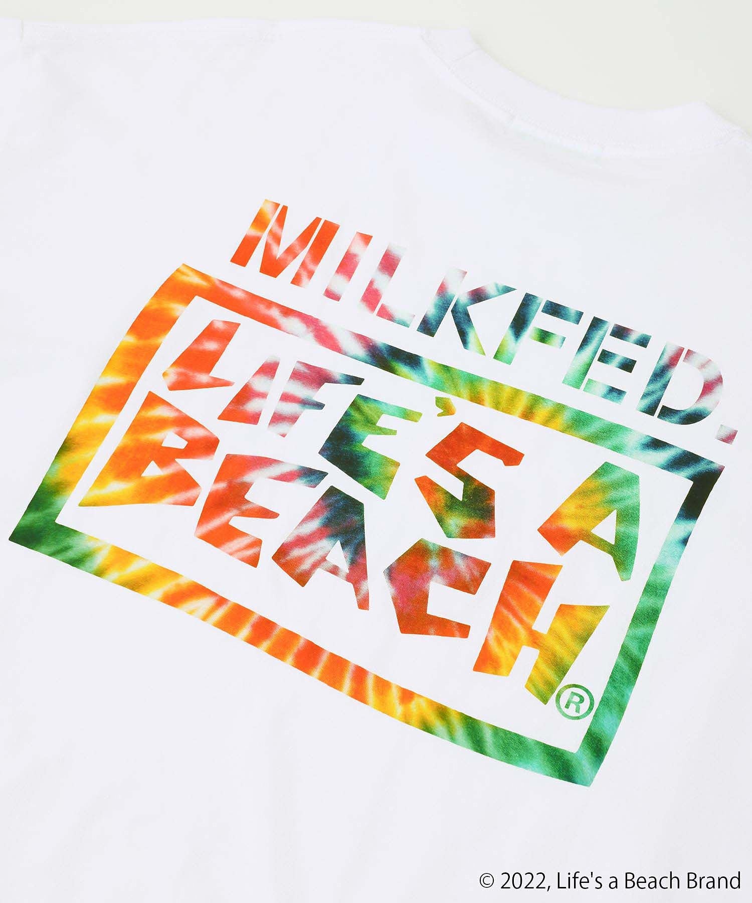 MILKFED.xLIFE'S A BEACH  S/S TEE