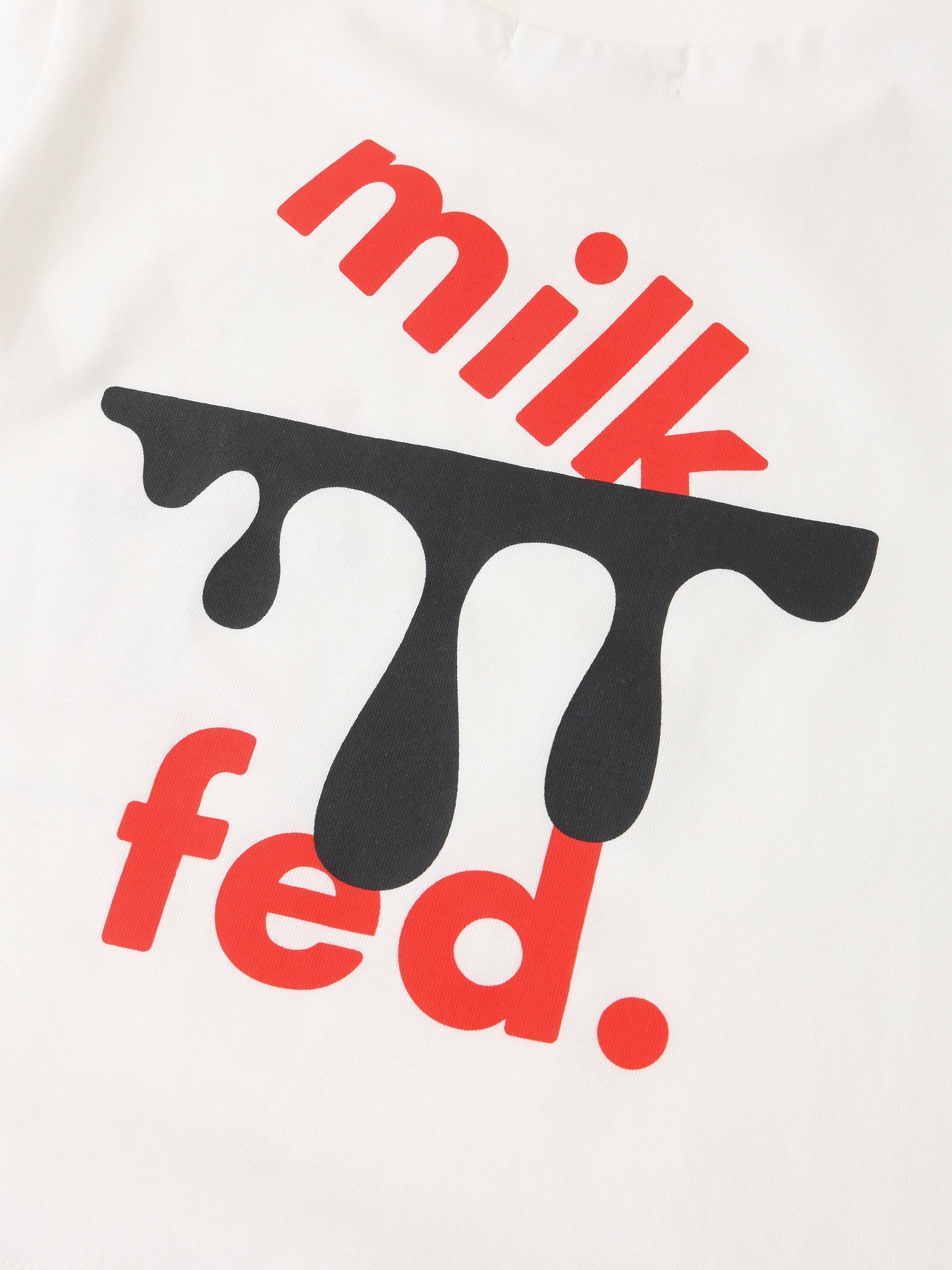 DRIP LOGO CROPPED TOP MILKFED.