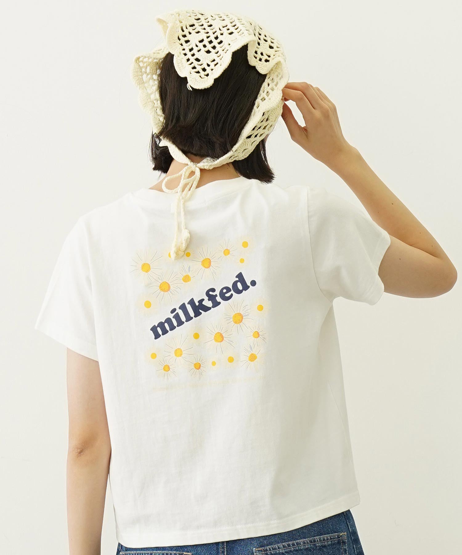 DAISY AND LOGO COMPACT S/S TEE