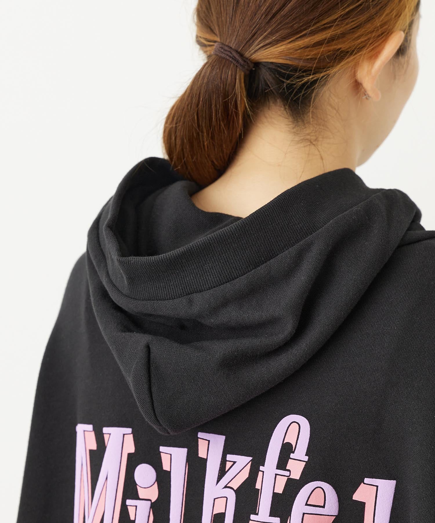 HIGH NECK BIG SWEAT HOODIE MILKFED.