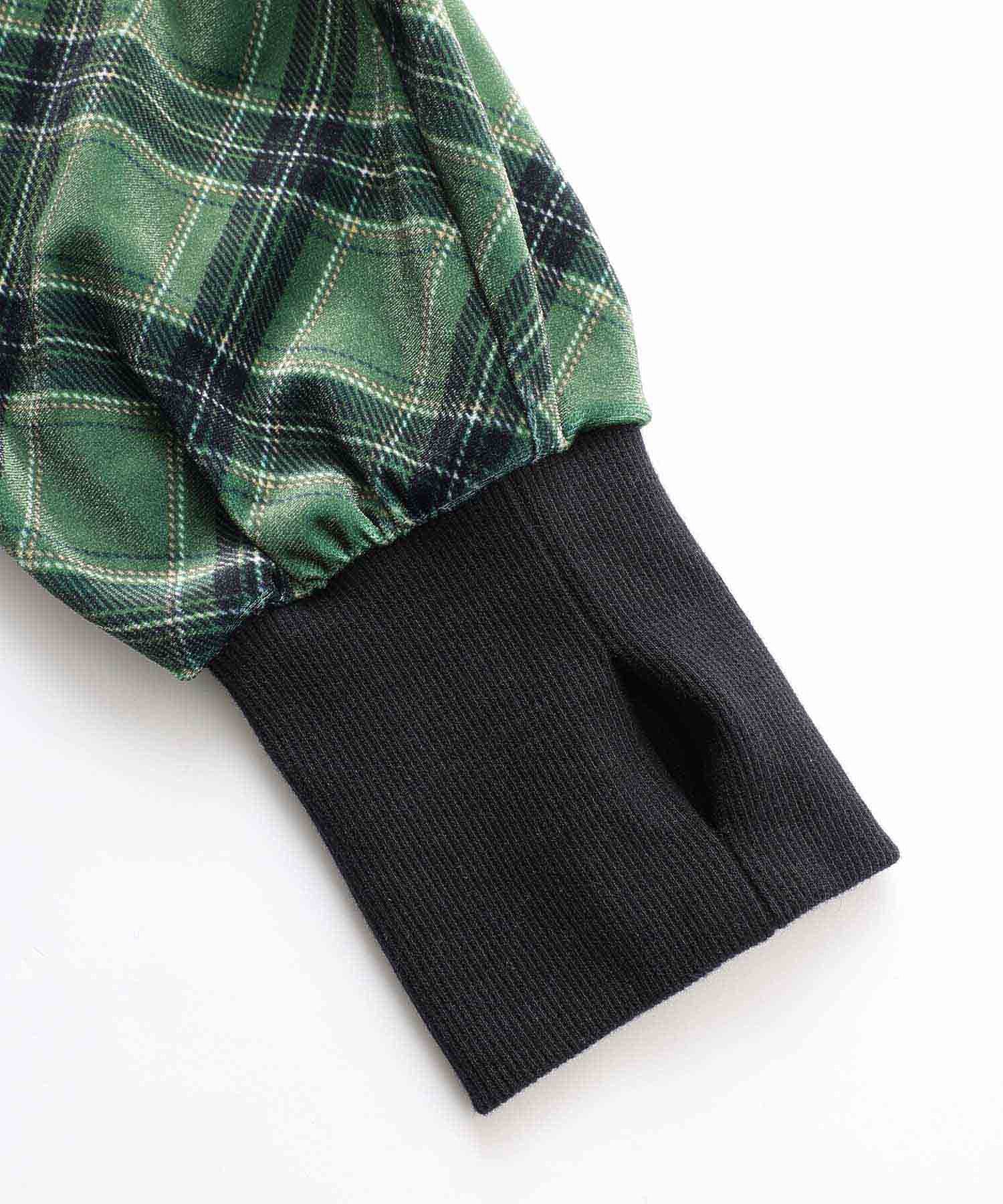 TARTAN PLAID ANORAK SHIRT X-girl