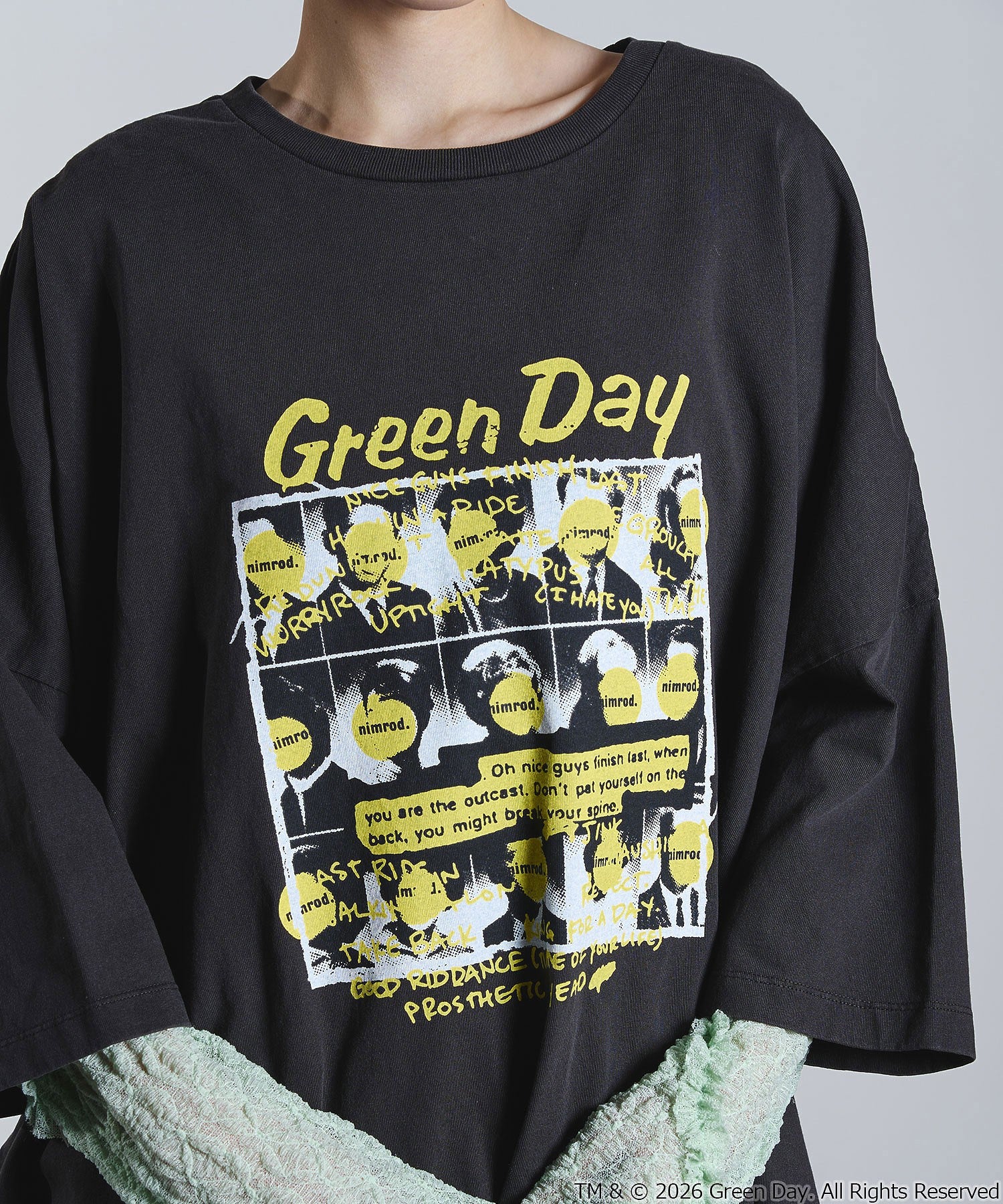 【ROSE BUD別注】GOOD ROCK SPEED/GREENDAY TSHIRT