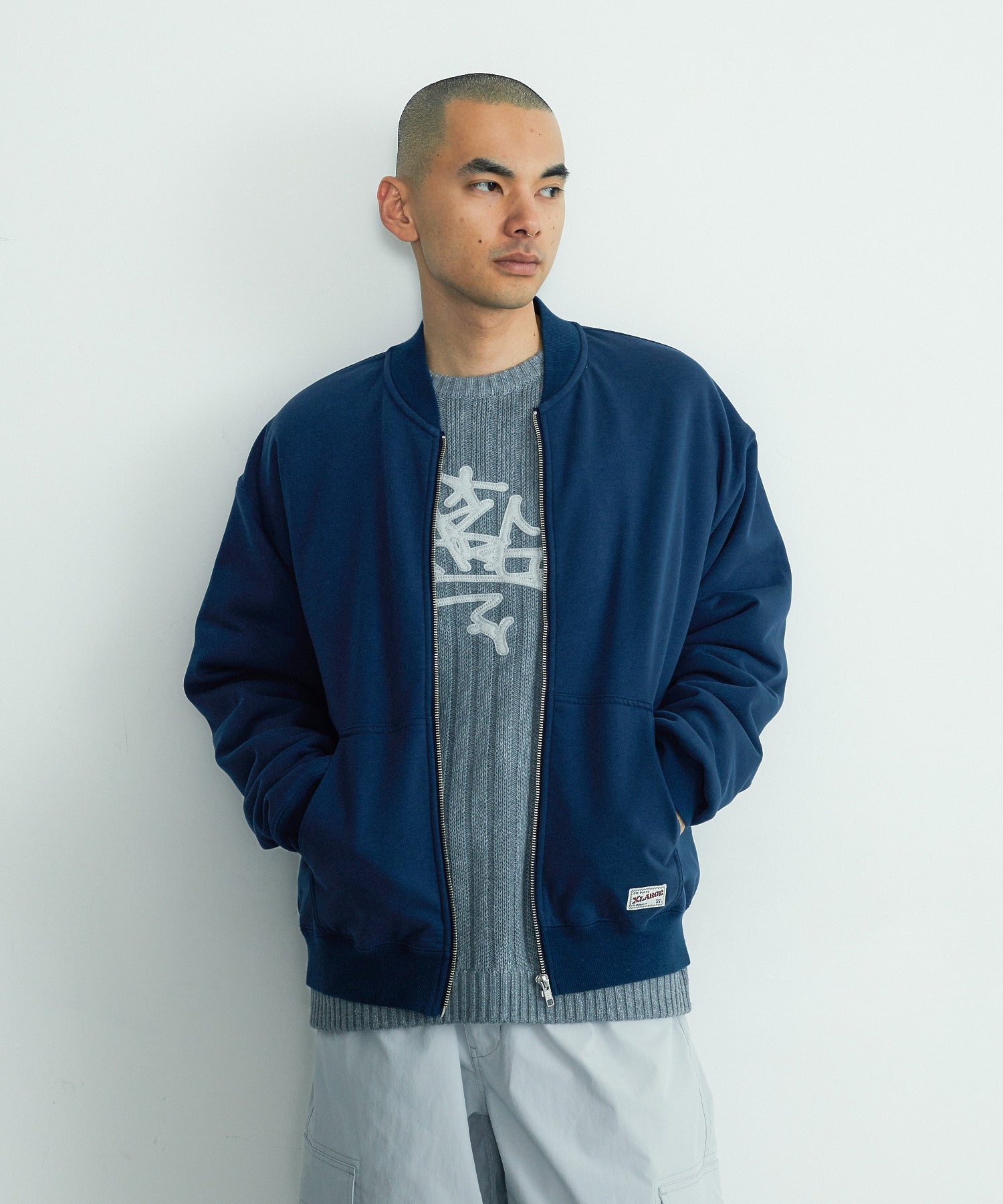 PATCHED SWEATER