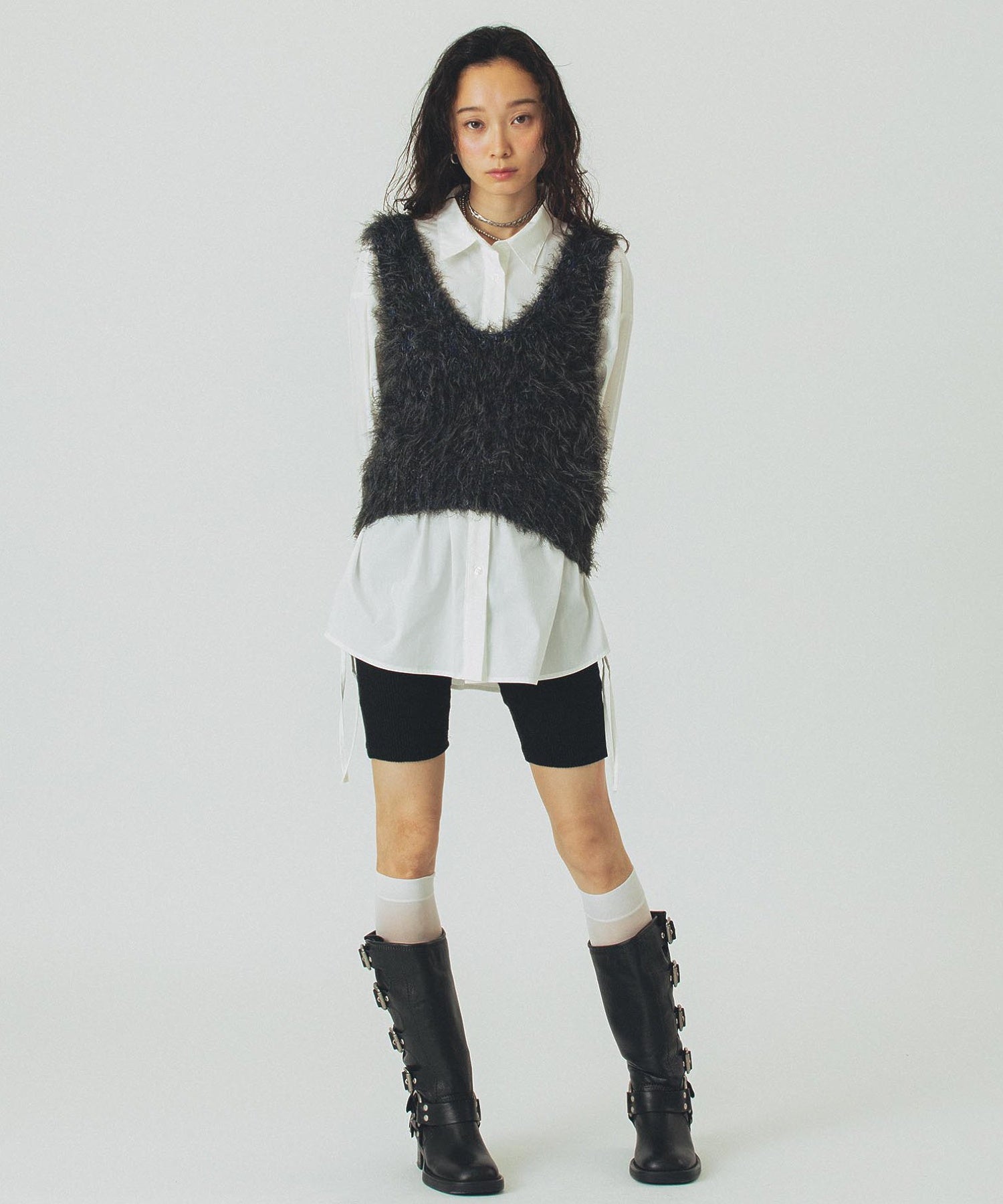 model:161cm 着用サイズ:ONE SIZE