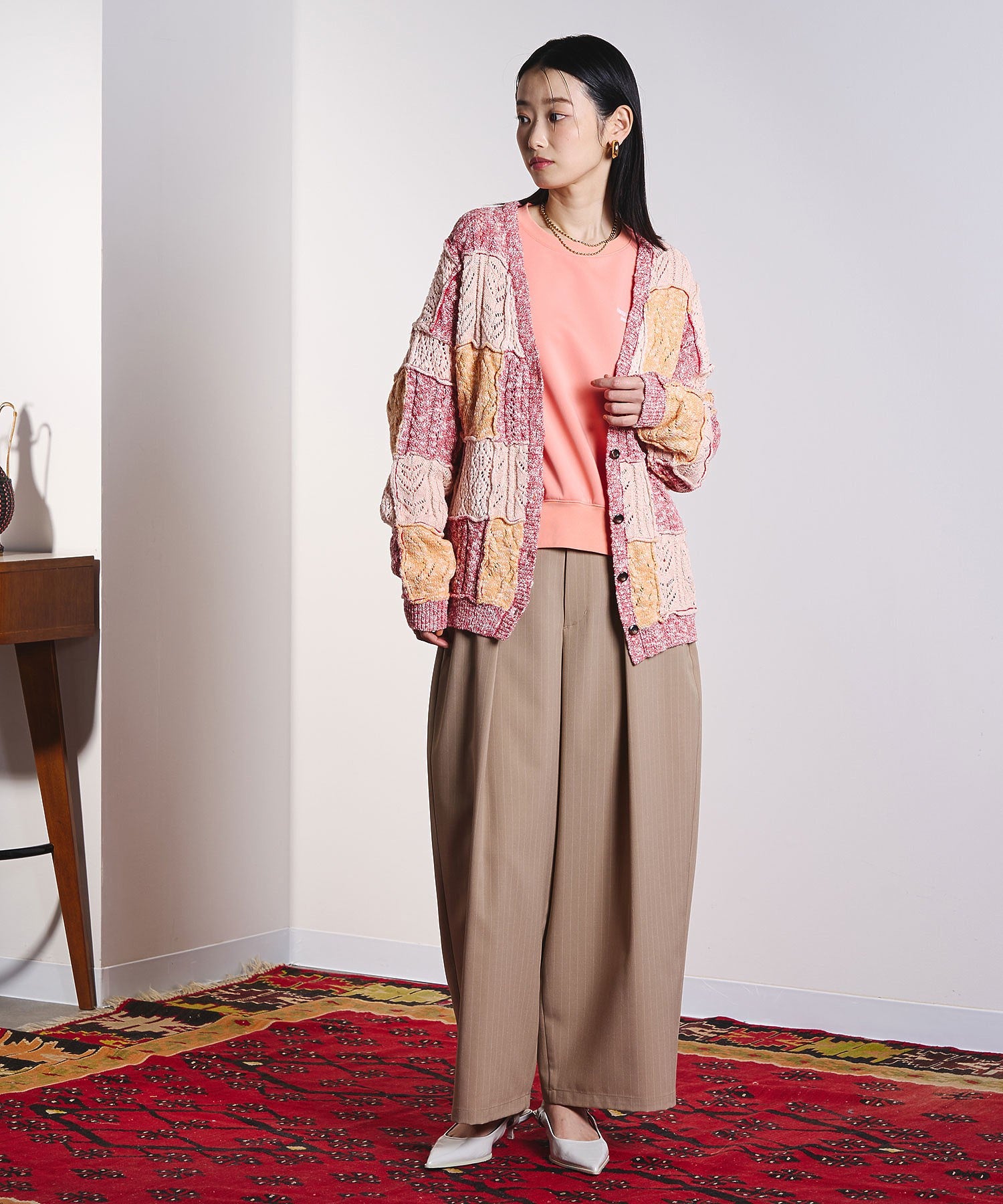 model:169cm 着用サイズ:S