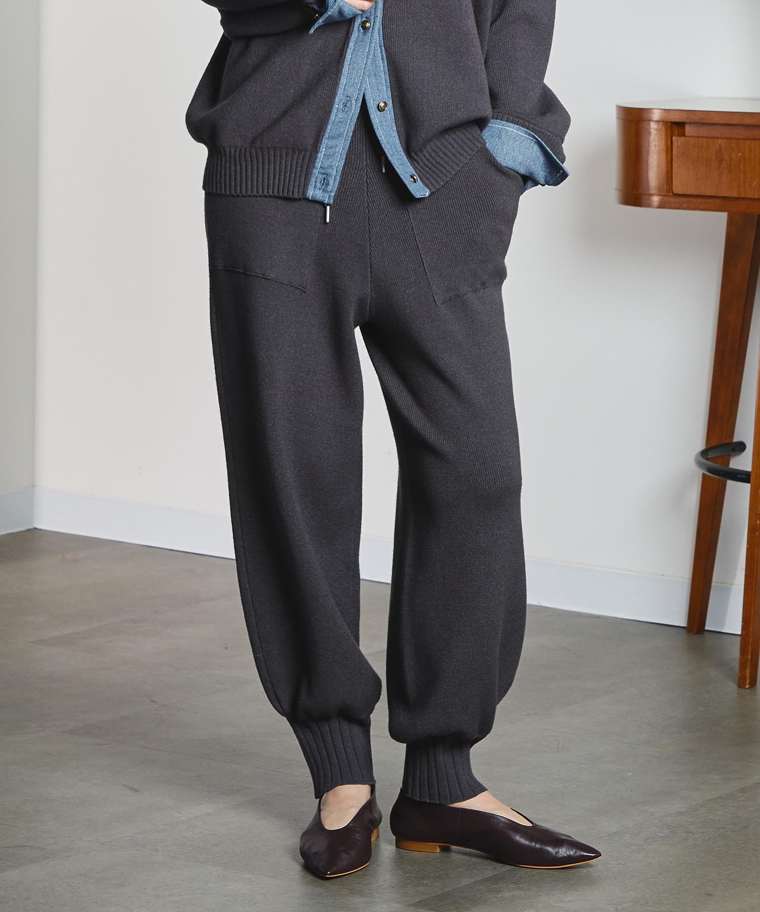 GENE HEAVENS/KNIT JOGGER PANTS