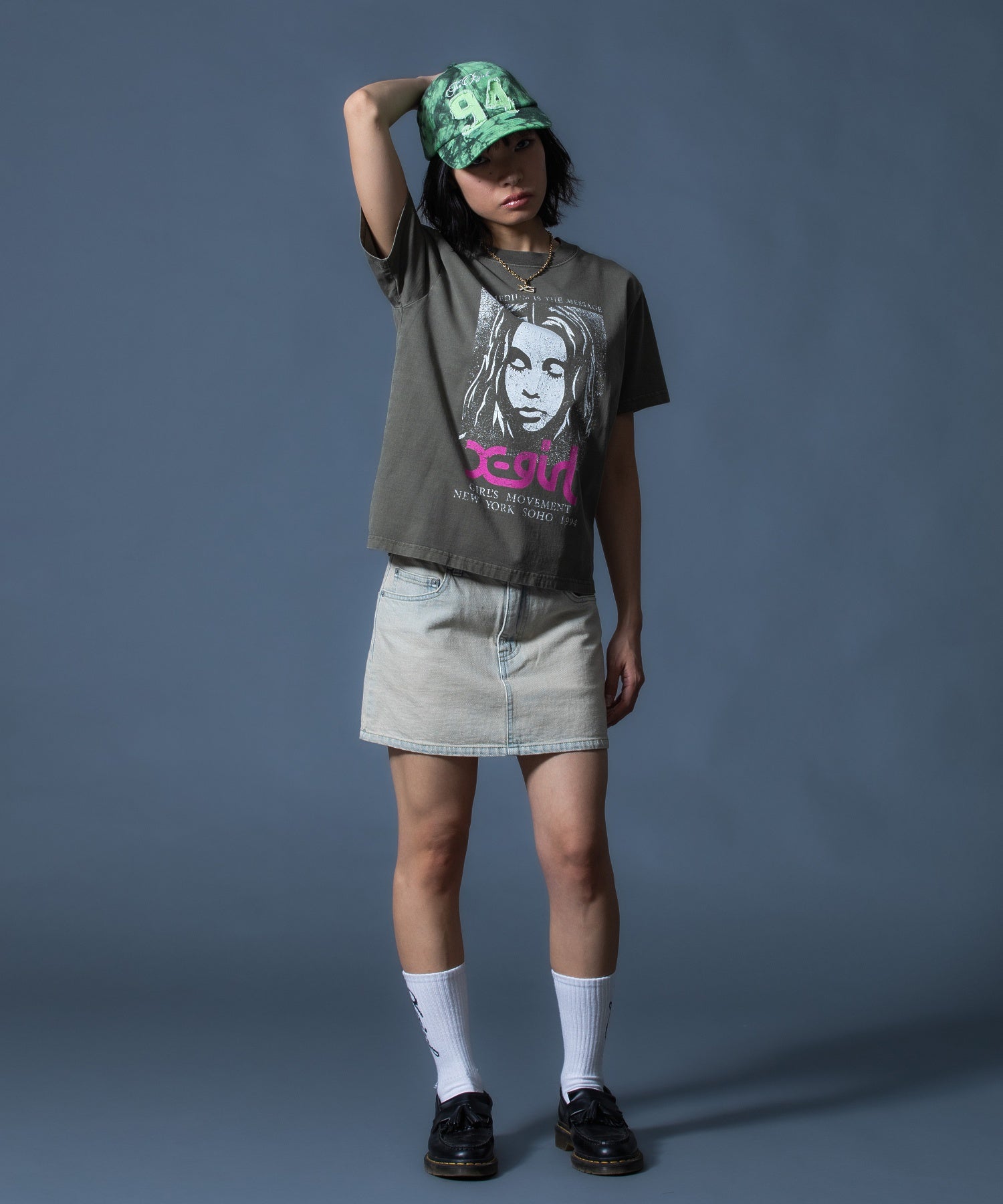 FADED FACE S/S TEE
