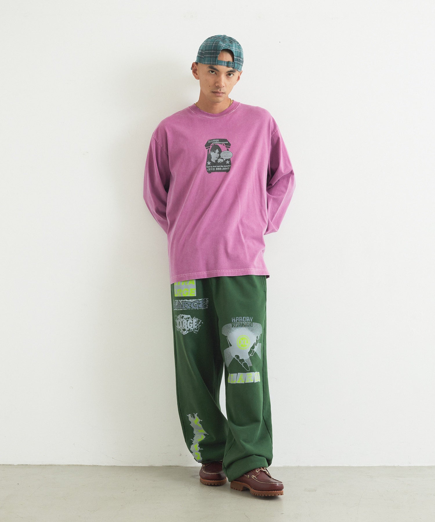 MODEL身長：172cm / 着用サイズ：Lサイズ