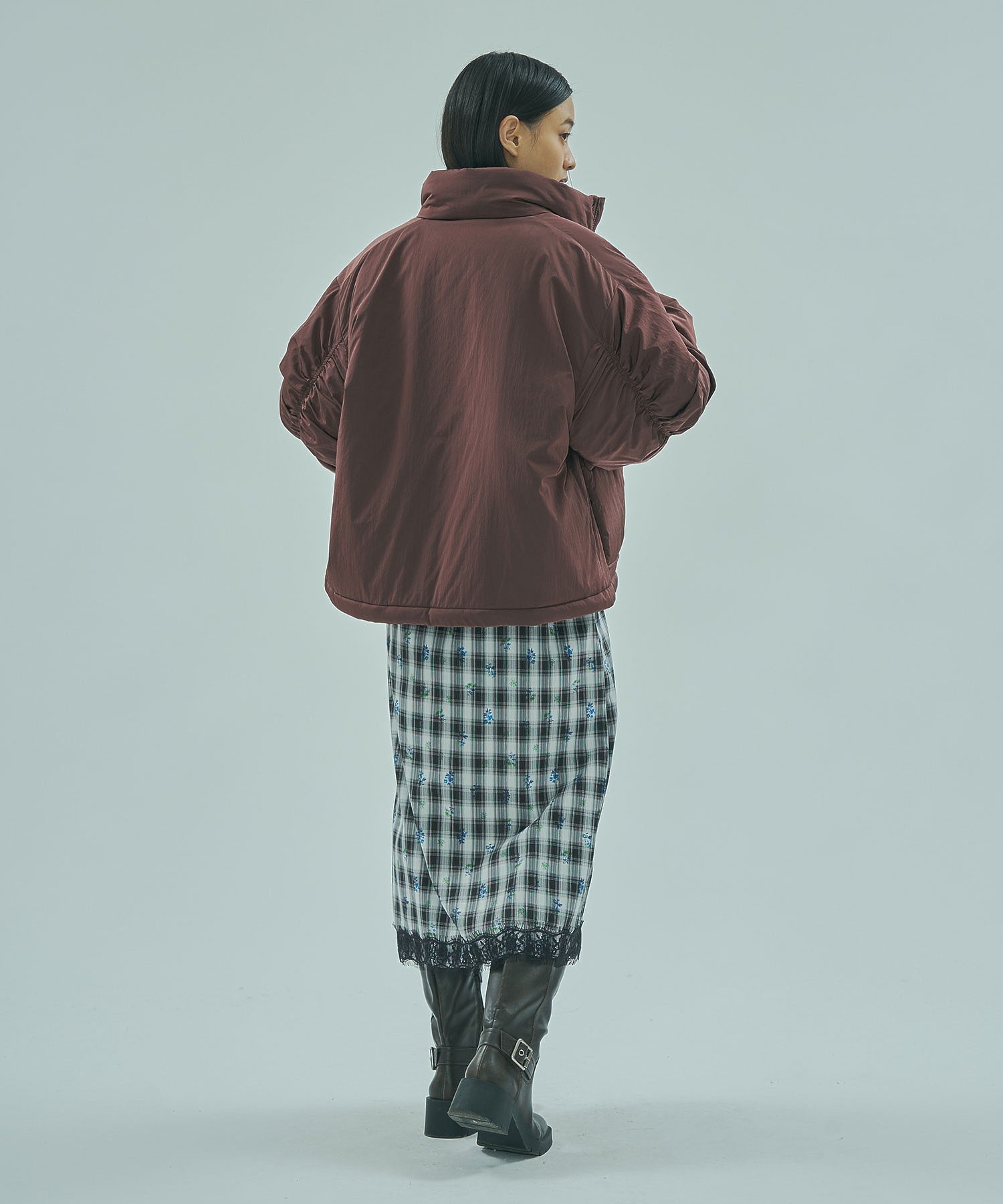 model:163cm 着用サイズ:M