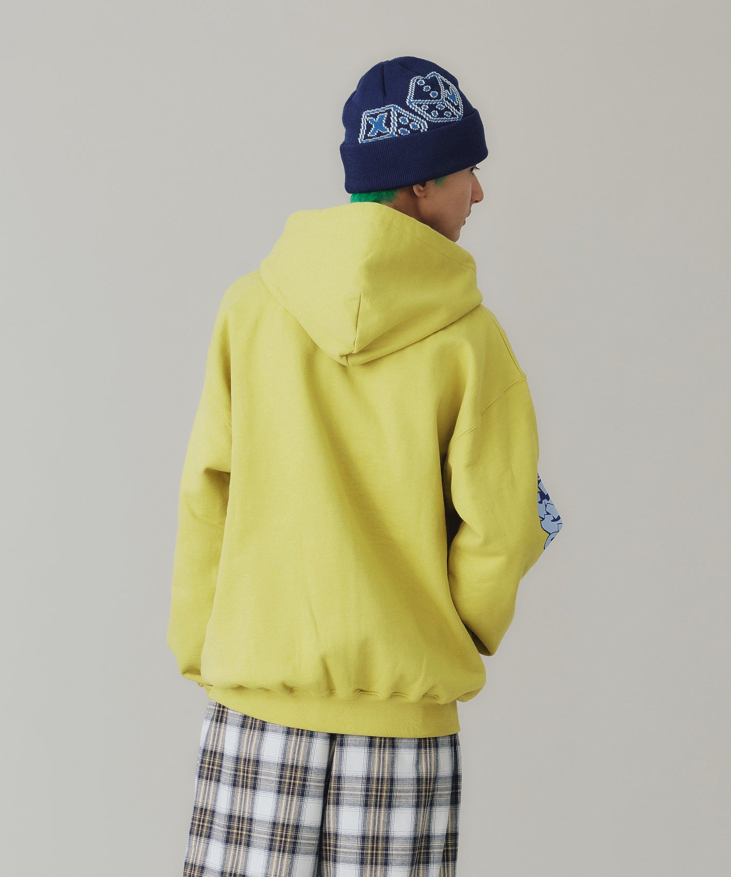 GRAFFITI ZIP UP HOODED SWEATSHIRT