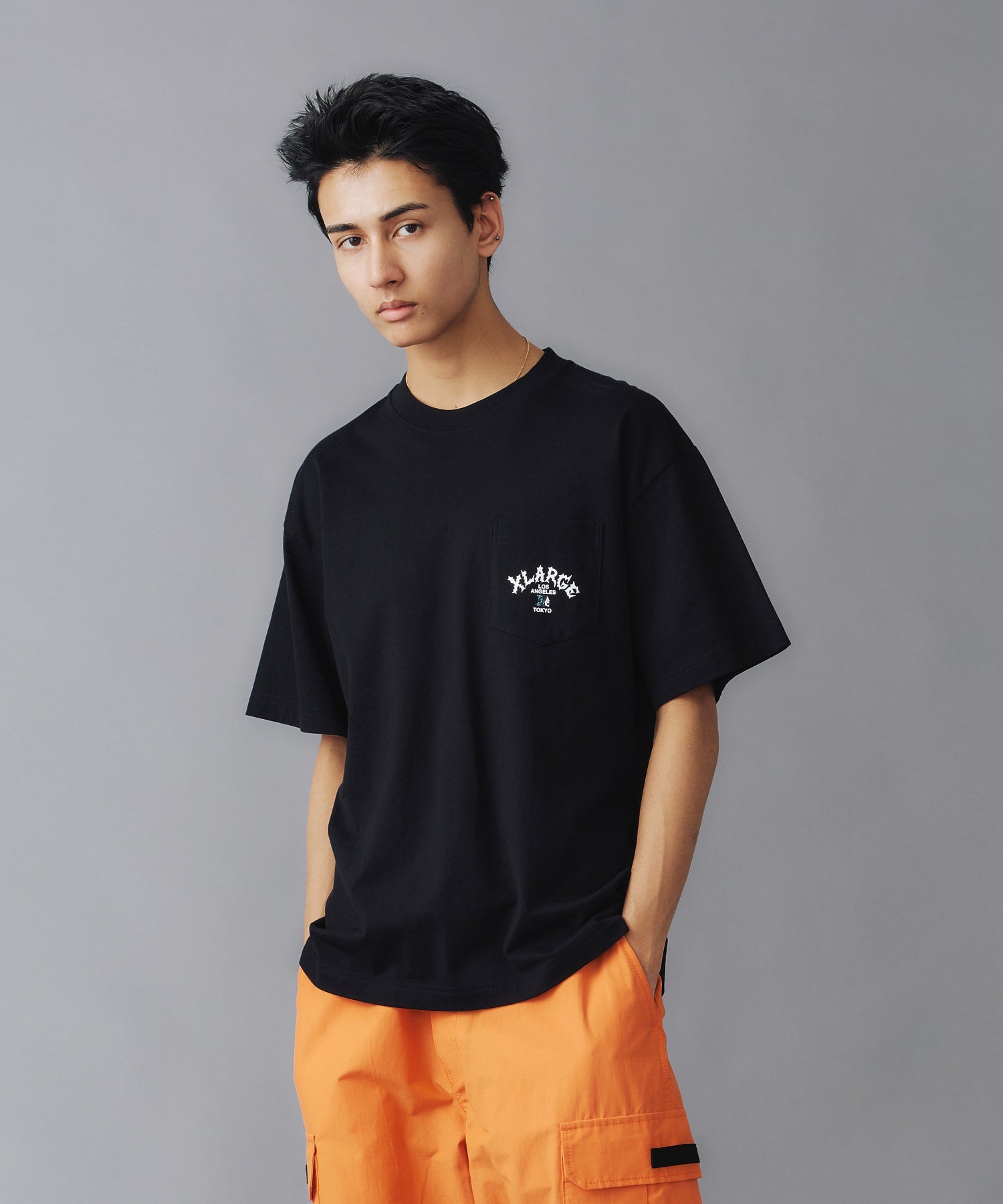 MODEL 身長183cm / 着用サイズ：Lサイズ