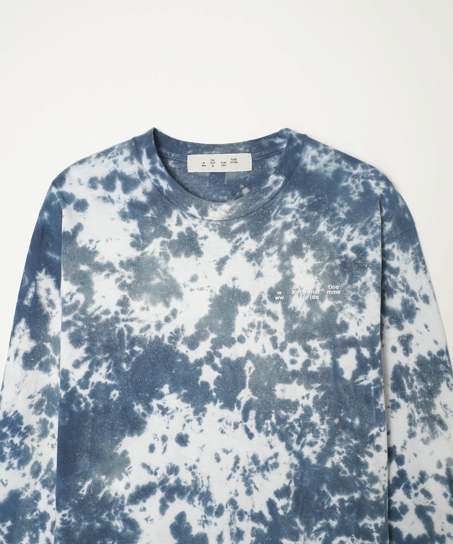 BAL/バル/LOGO TIE DYE LS TEE/BAL-2104