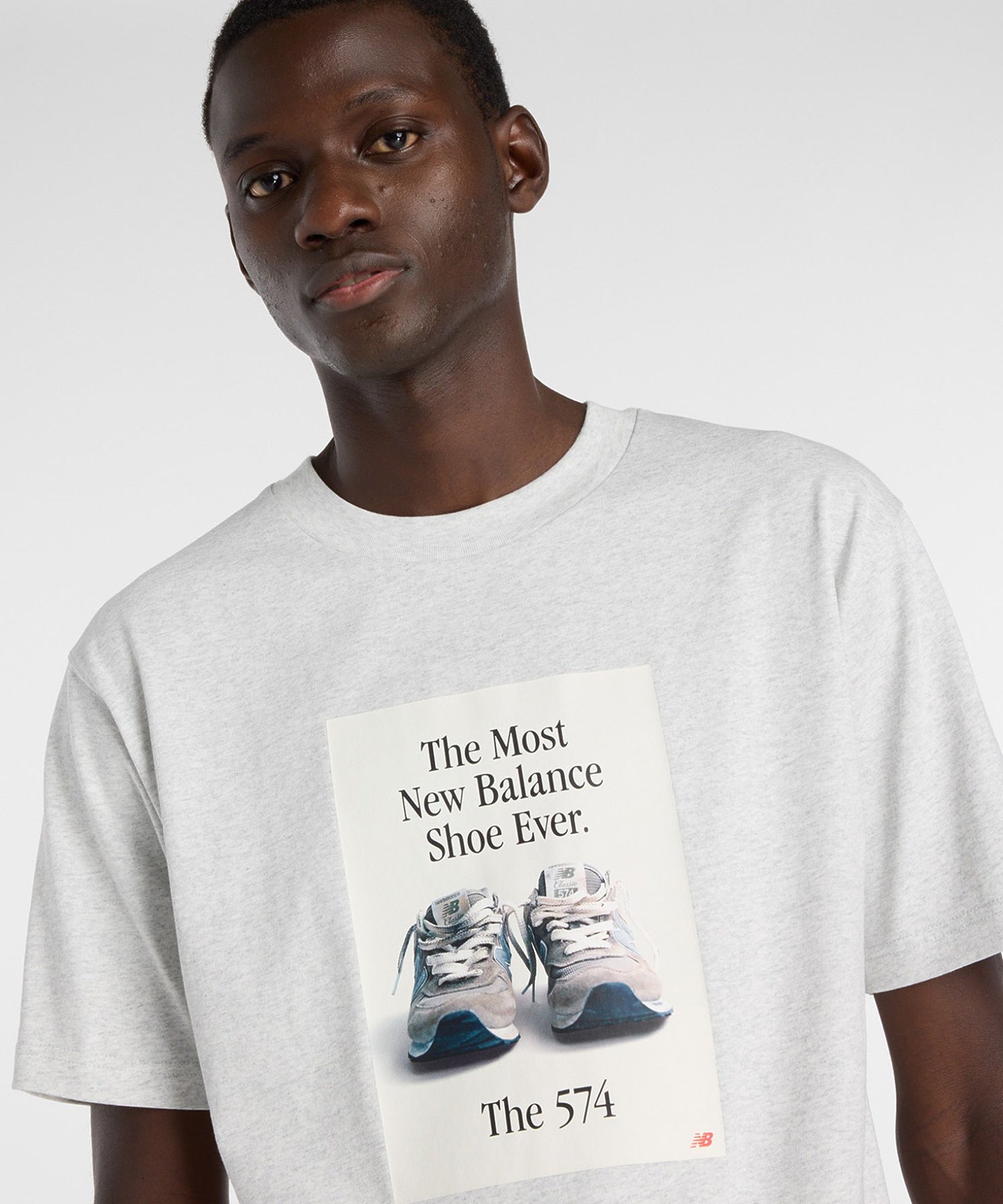 NEW BALANCE/ニューバランス/574 advertising t-shirts MT61B0WF