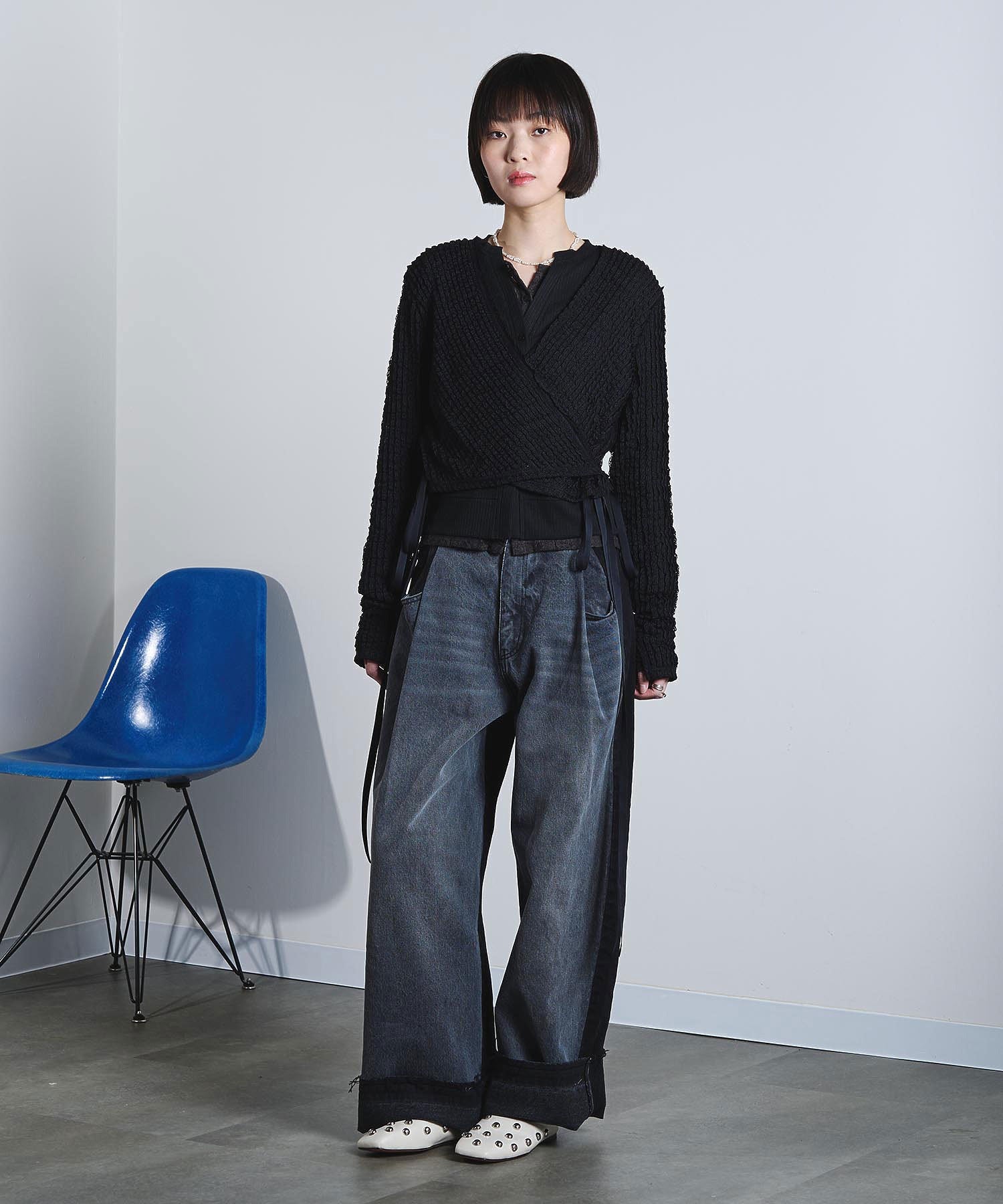 model:168cm 着用サイズ:S