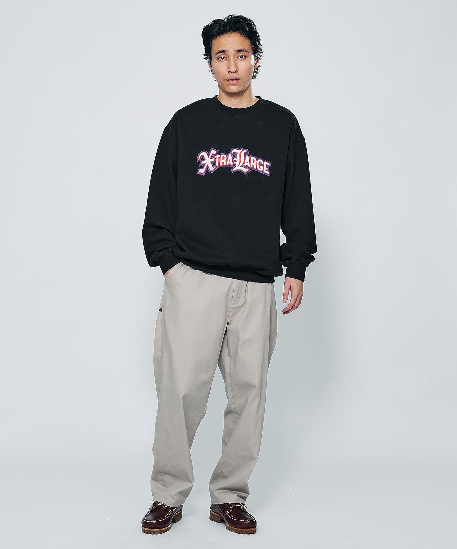 XTRALARGE LOGO CREWNECK SWEATSHIRT