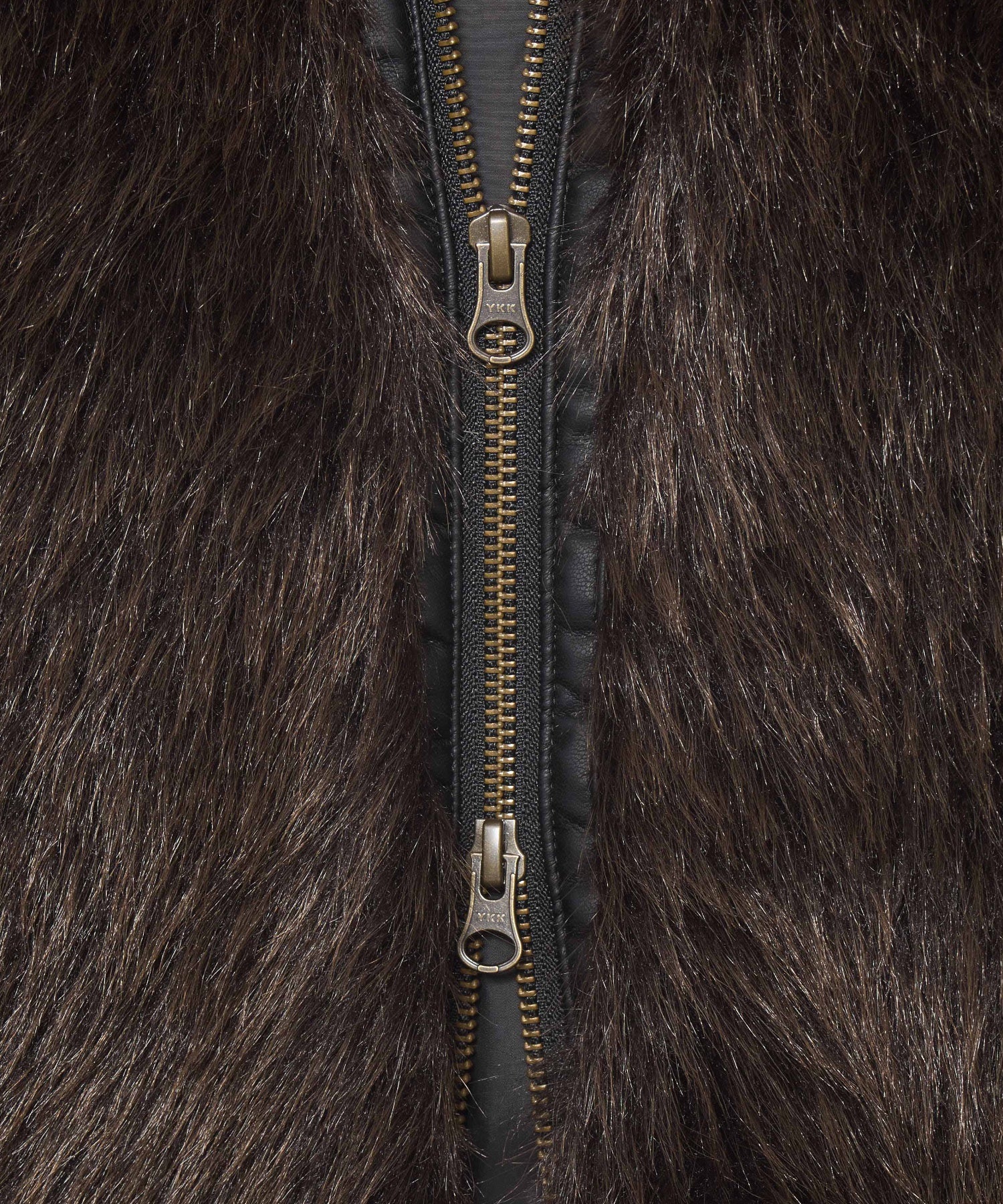 FAUX FUR COMPACT JACKET