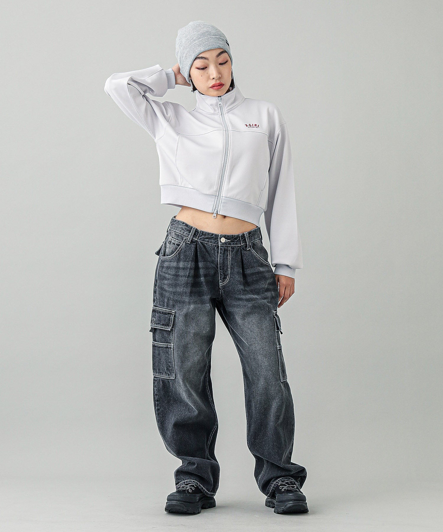 model　H:161cm 着用サイズ:M