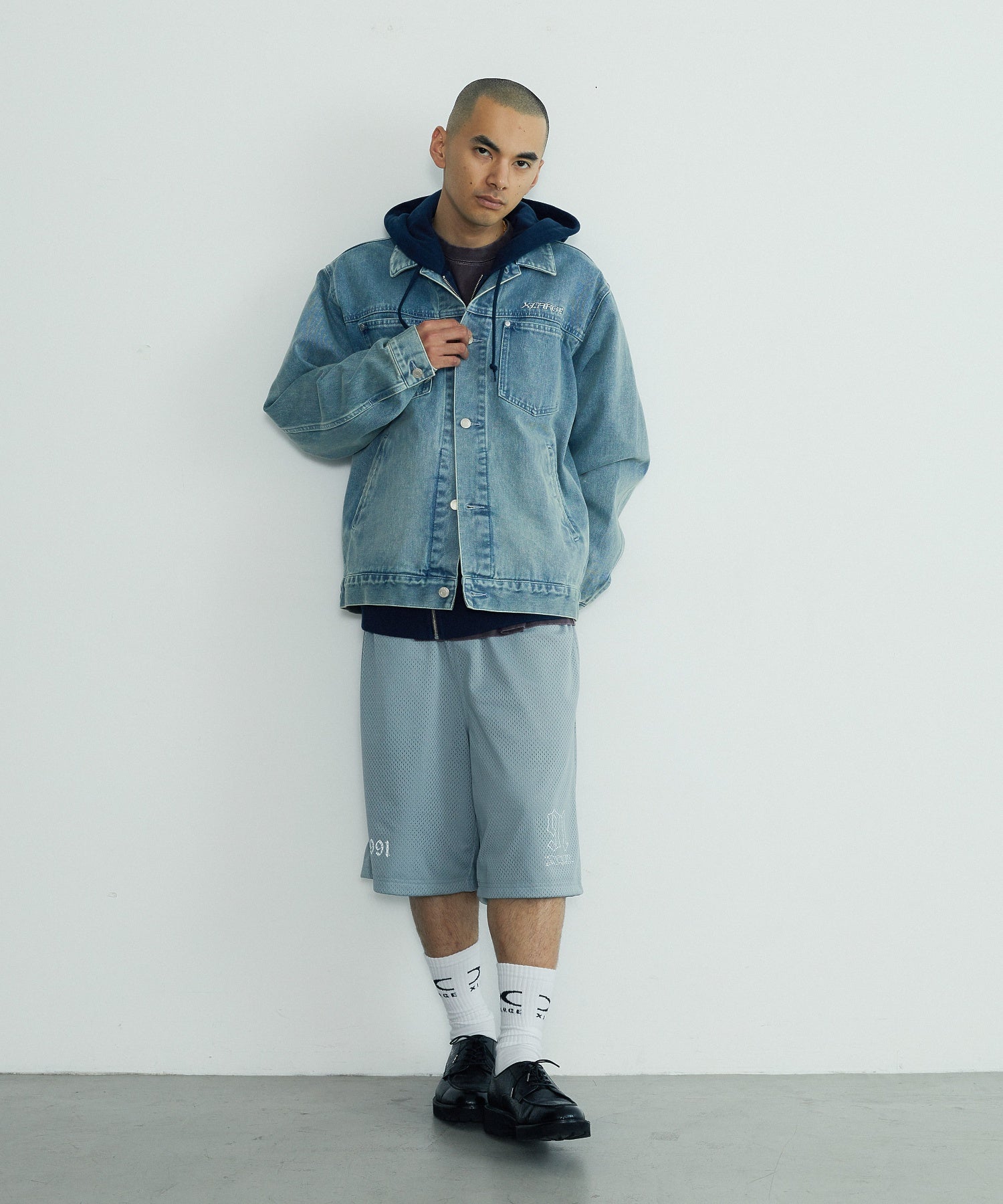 OLD ENGLISH MESH SHORTS
