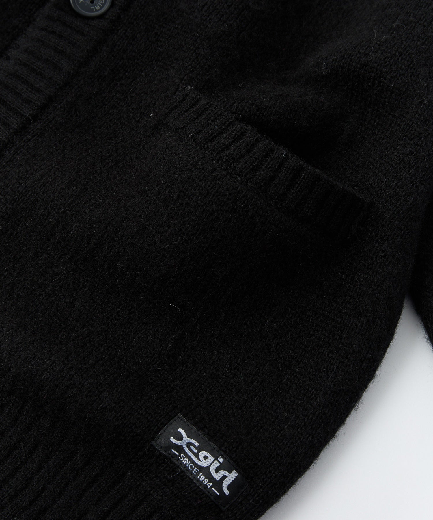 FACE JACQUARD KNIT CARDIGAN