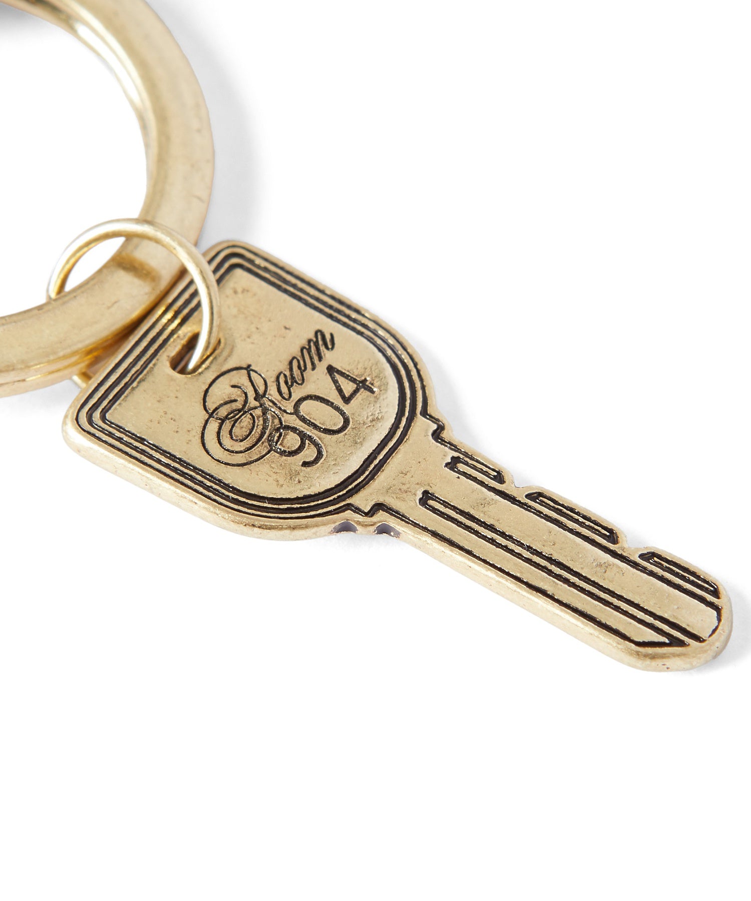 HEART AND LOGO WITH KEY CHARM