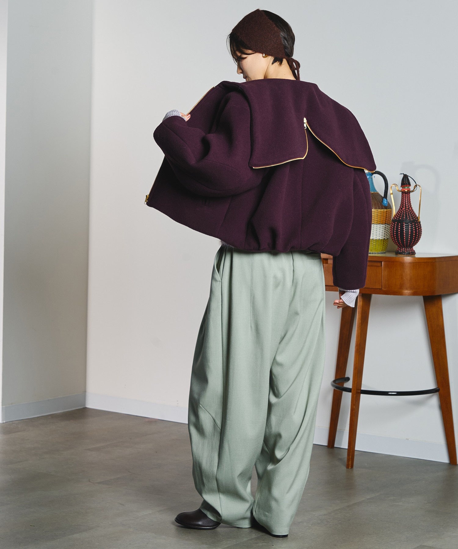 model:166cm 着用サイズ:S