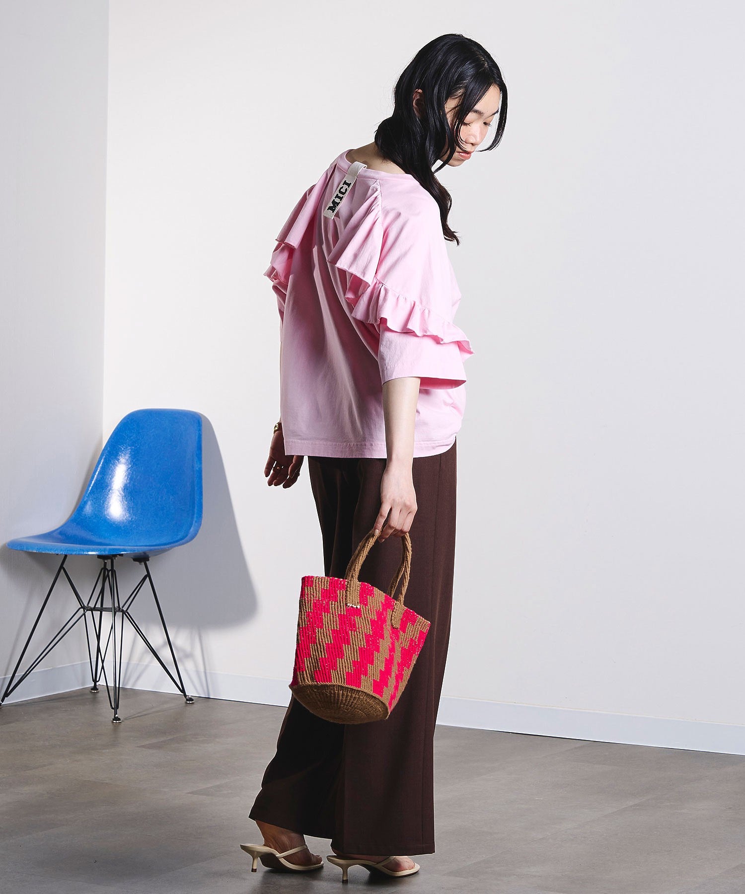 AS/SISAL BASKET BAG