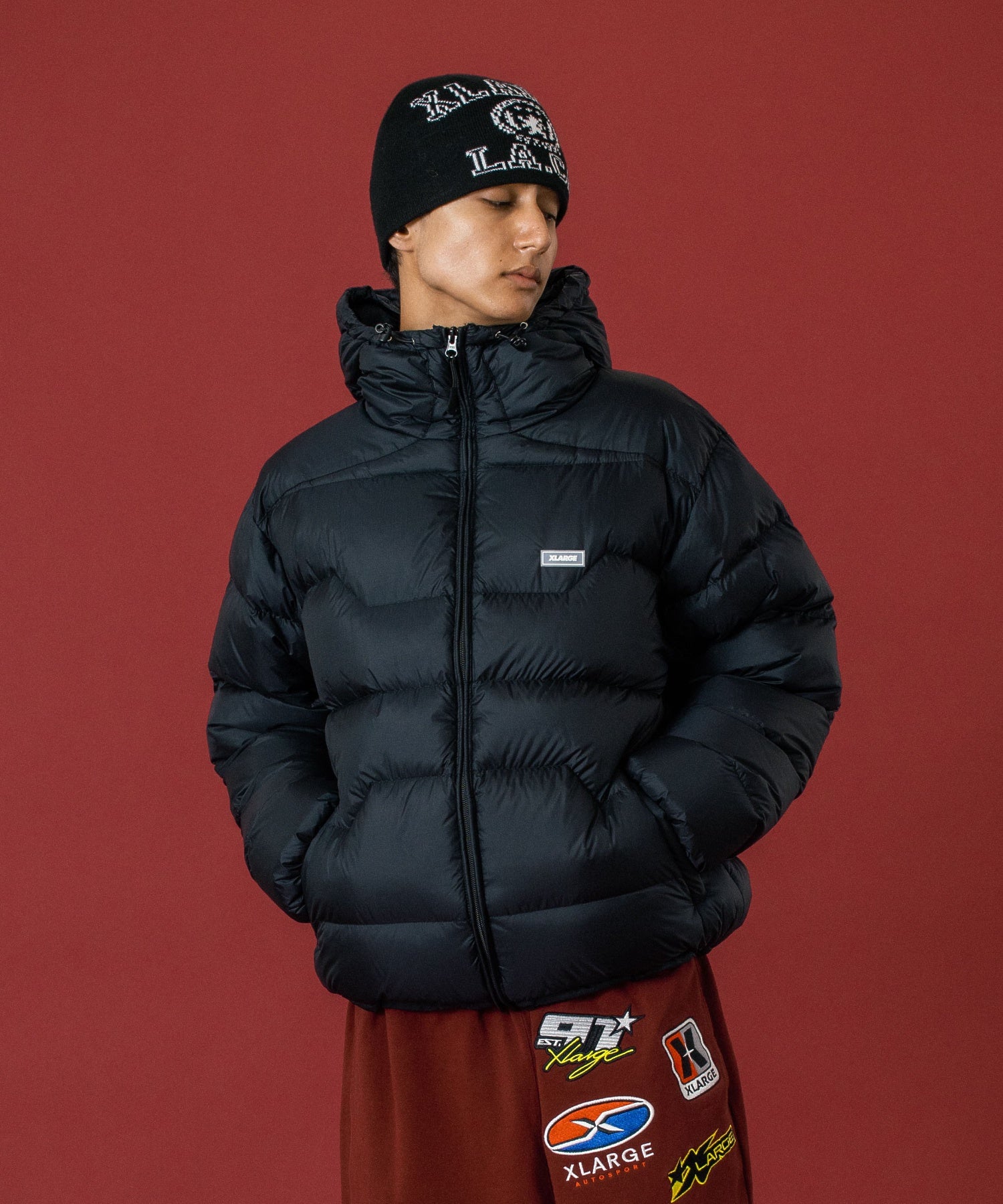 MODEL 身長183cm / 着用サイズ：Lサイズ