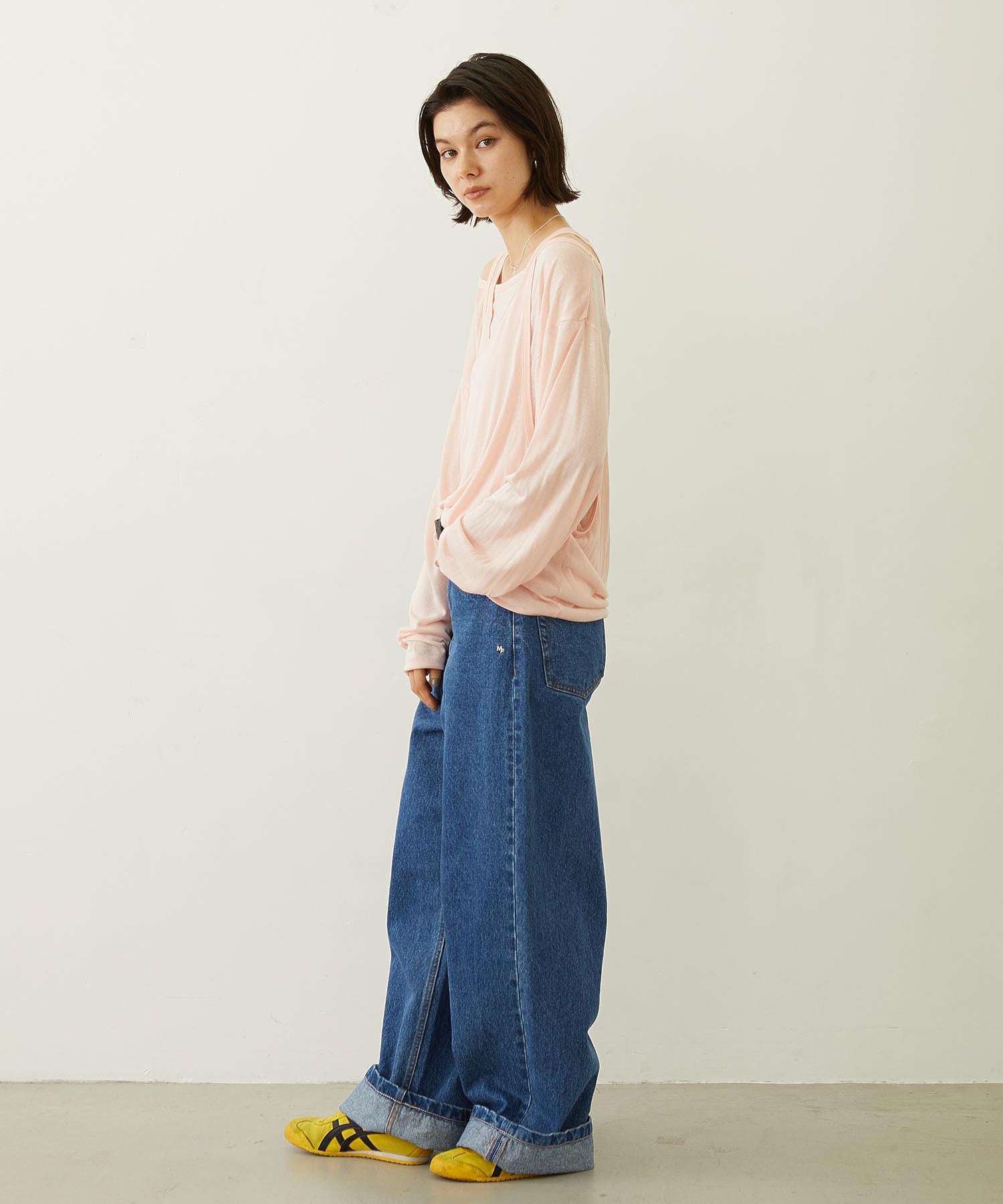 LAYERED LOOK L/S TOP