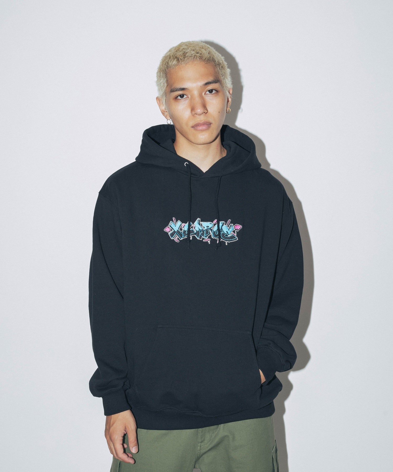 AEROSOL GAFFITI HOODED SWEATSHIRT