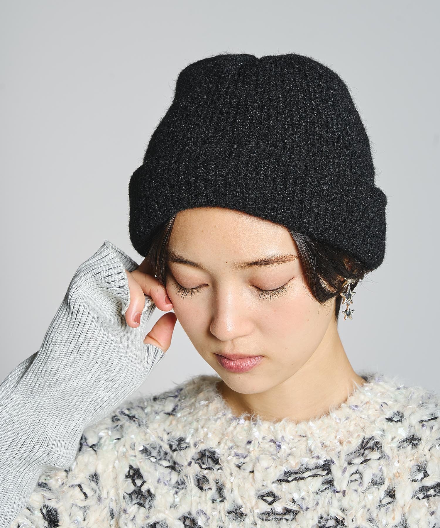 【ROSE BUD別注】KNIT BEANIE