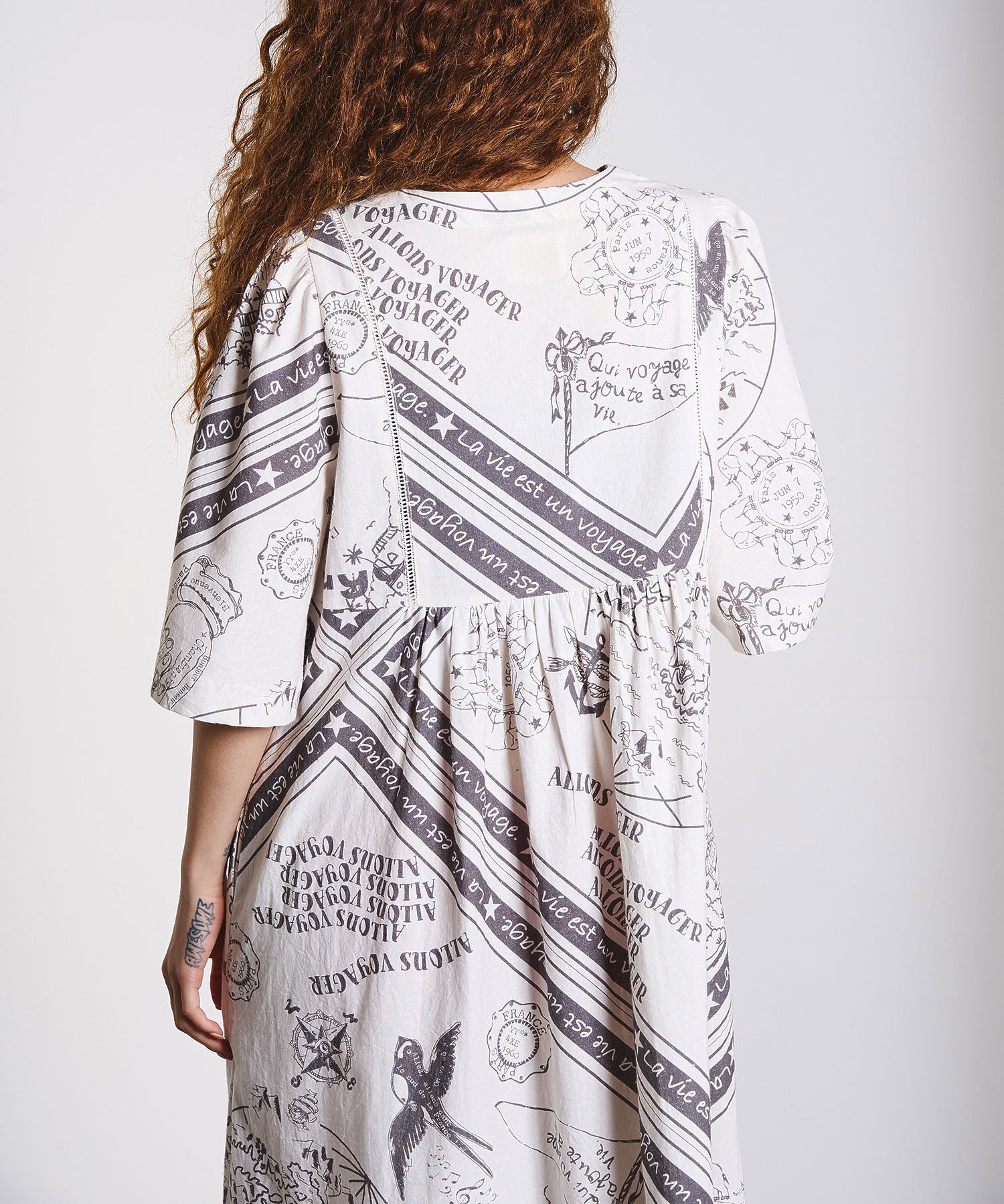 HLAADA for ROSEBUD/VOYAGE PRINT DRESS